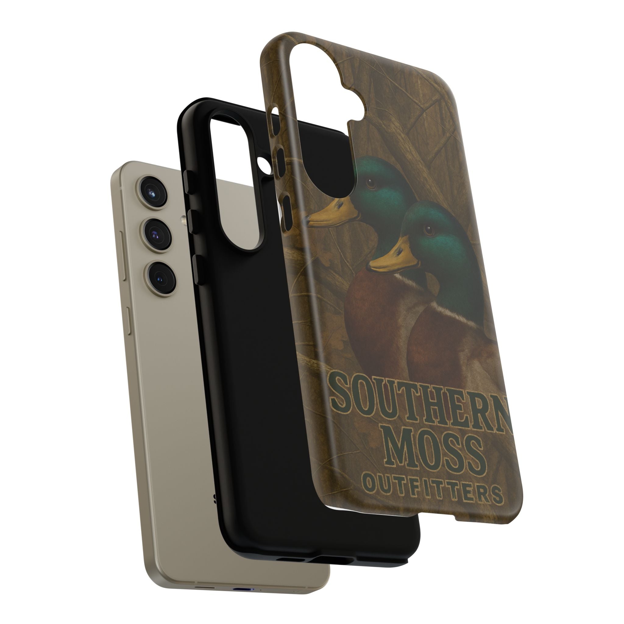 Southern Moss Outfitters Duck Phone Case – Outdoor Hunting Camo Design, Nature Lover Gift, Wildlife Accessories, Outdoor Adventure