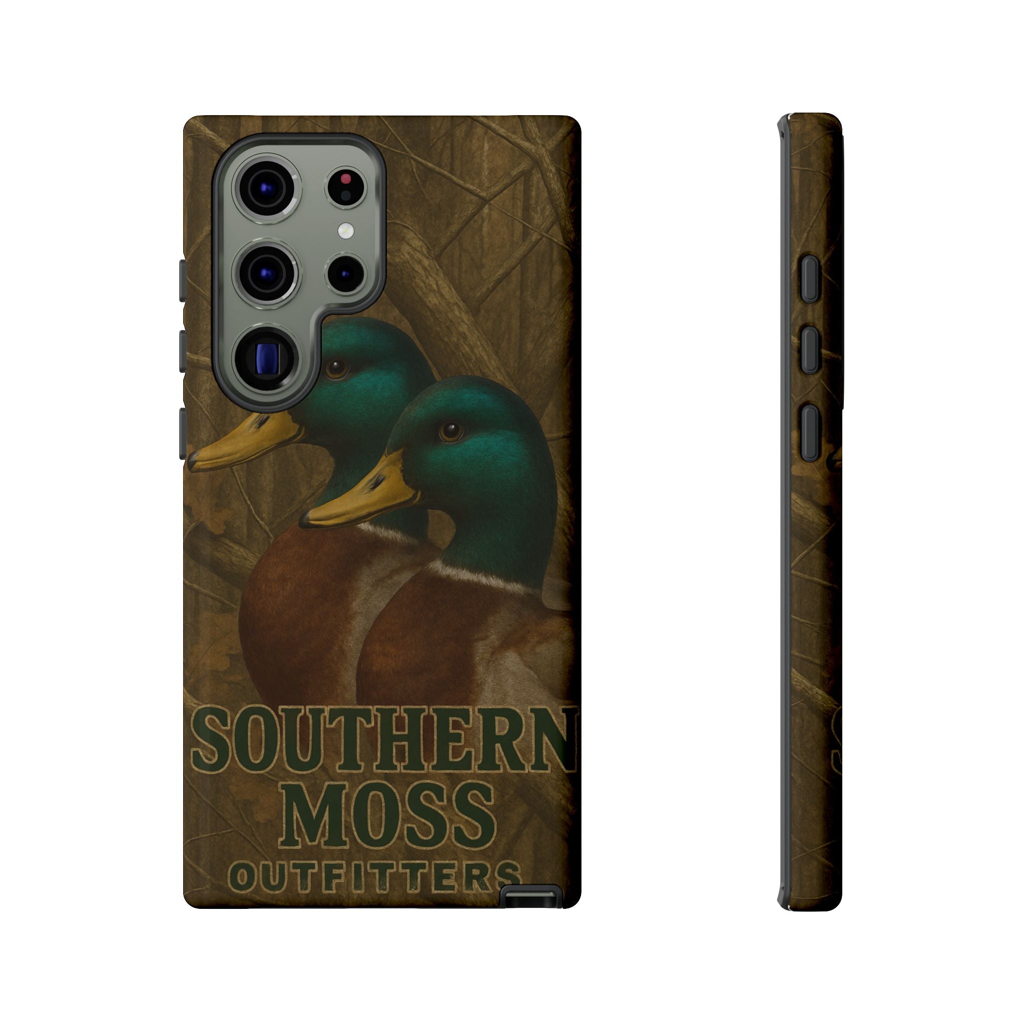 Southern Moss Outfitters Duck Phone Case – Outdoor Hunting Camo Design, Nature Lover Gift, Wildlife Accessories, Outdoor Adventure