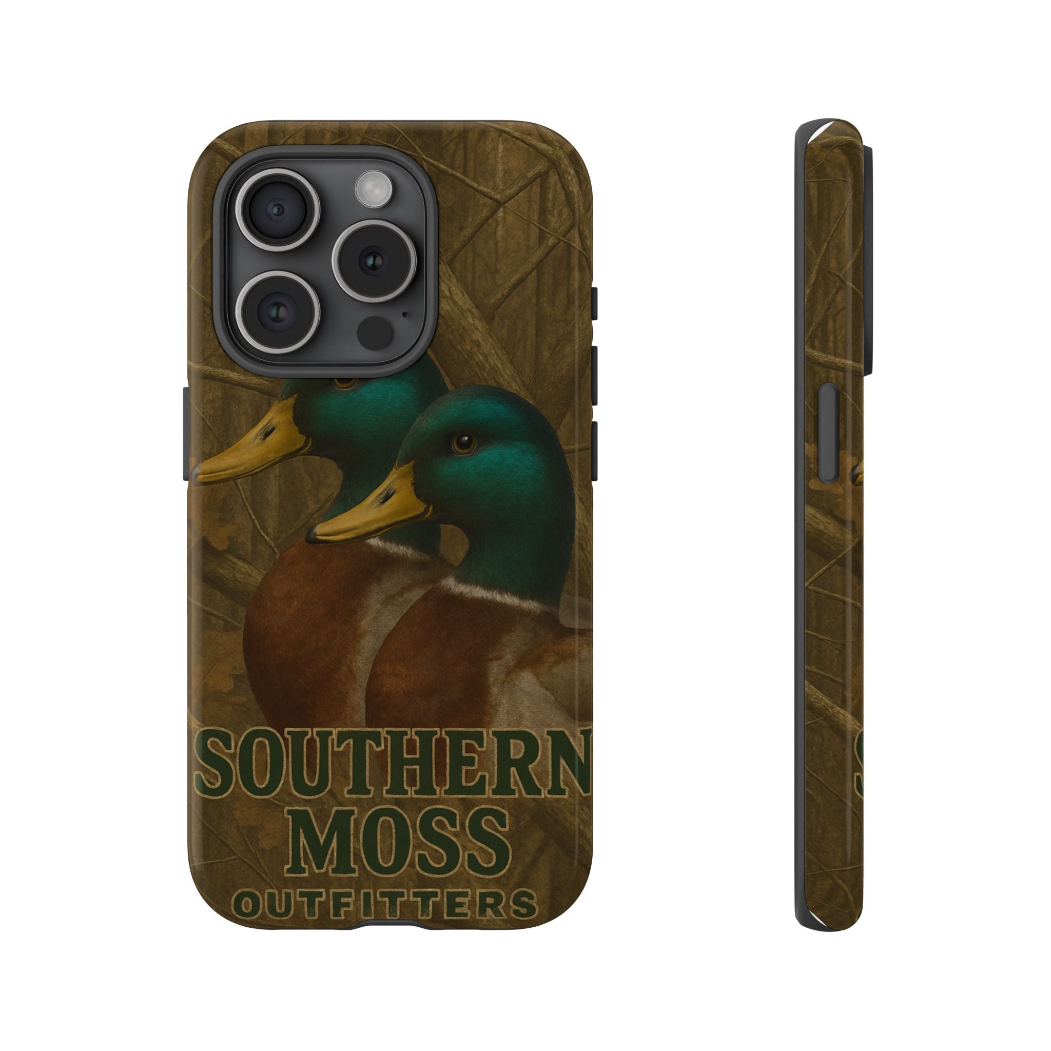 Southern Moss Outfitters Duck Phone Case – Outdoor Hunting Camo Design, Nature Lover Gift, Wildlife Accessories, Outdoor Adventure