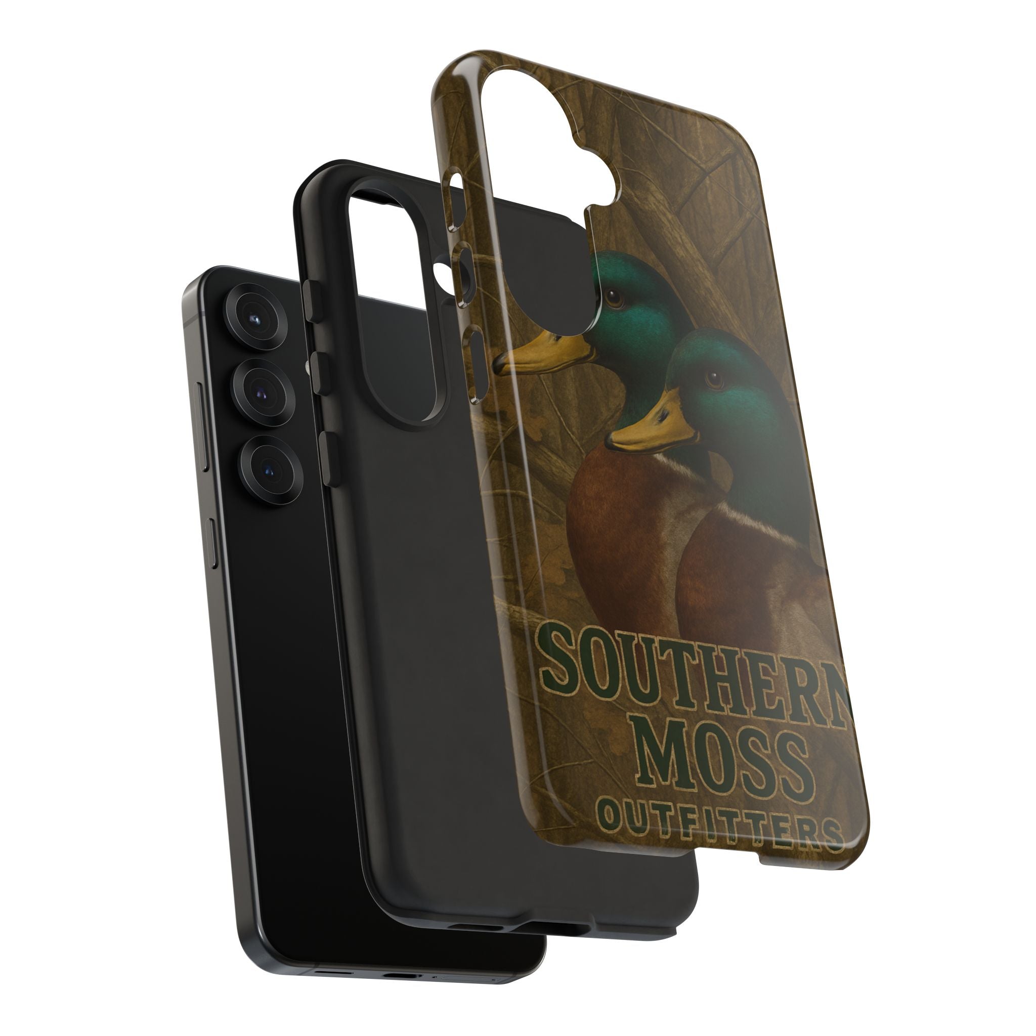Southern Moss Outfitters Duck Phone Case – Outdoor Hunting Camo Design, Nature Lover Gift, Wildlife Accessories, Outdoor Adventure