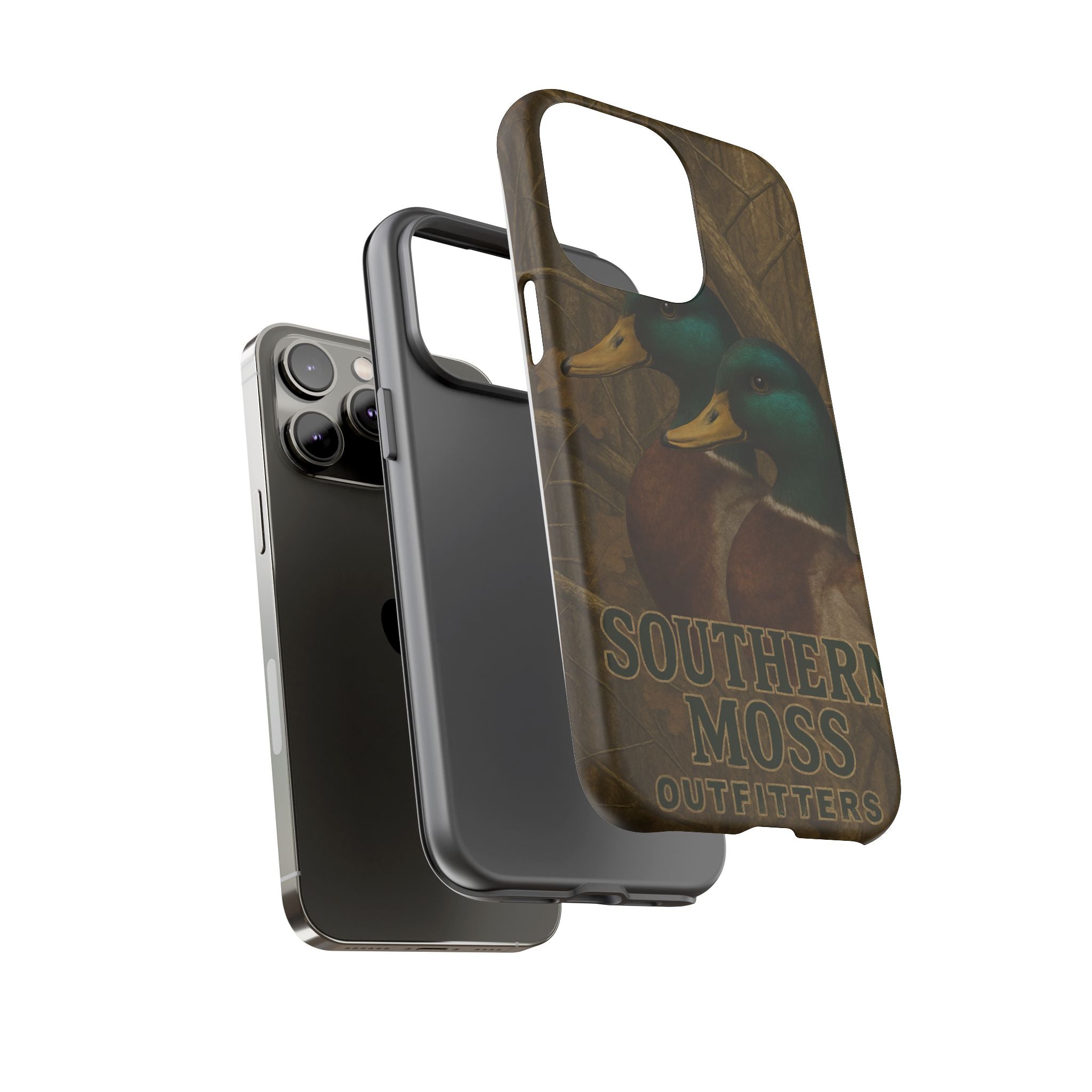 Southern Moss Outfitters Duck Phone Case – Outdoor Hunting Camo Design, Nature Lover Gift, Wildlife Accessories, Outdoor Adventure