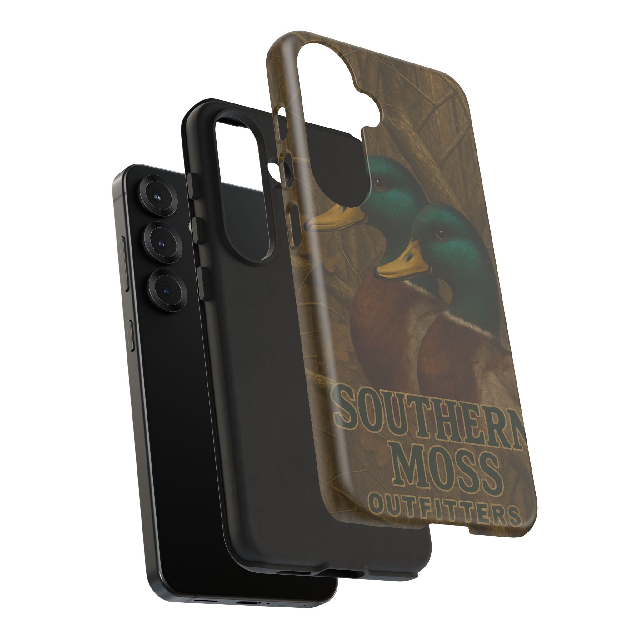 Southern Moss Outfitters Duck Phone Case – Outdoor Hunting Camo Design, Nature Lover Gift, Wildlife Accessories, Outdoor Adventure
