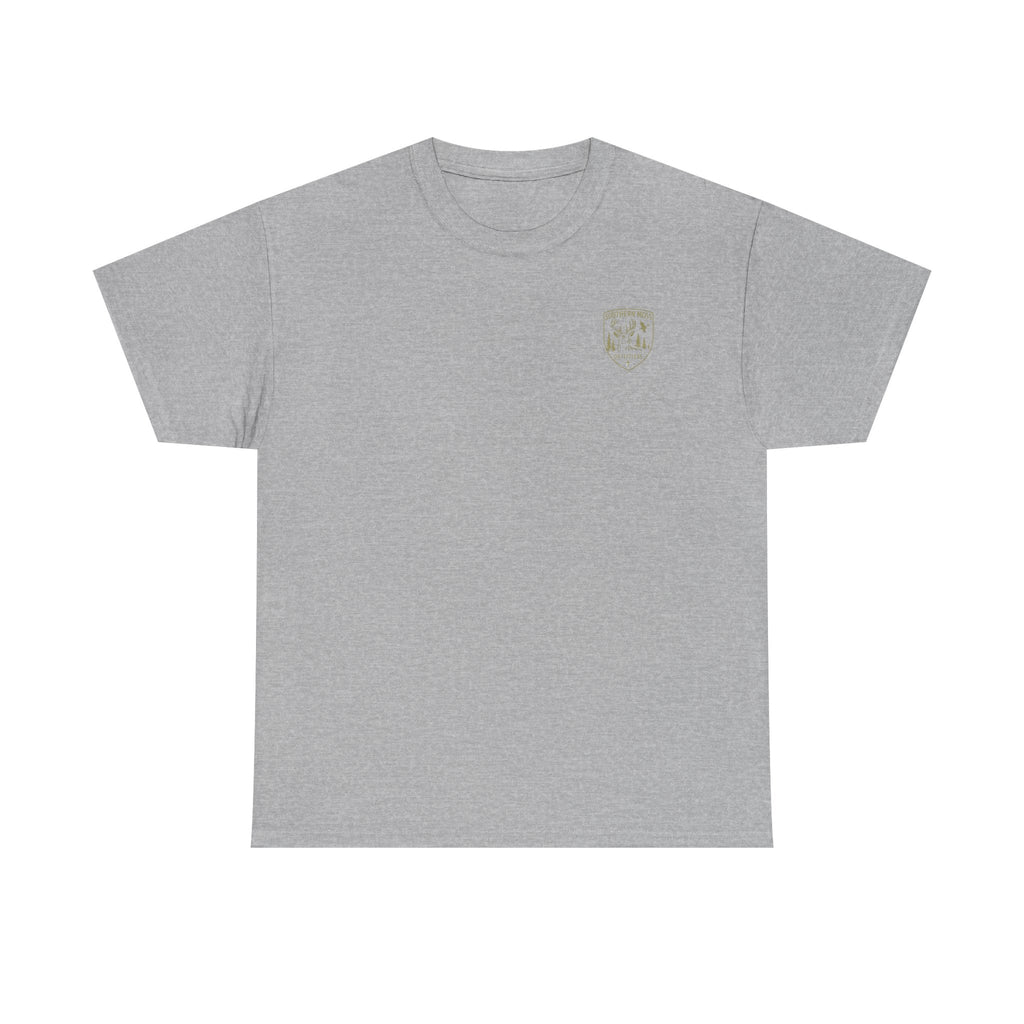 Southern Moss Outfitters Faith & Outdoors Tee Deer, Cross, Church Design, Casual Wear, Outdoor Apparel, Gift for Nature Lovers, Wildlife Tee