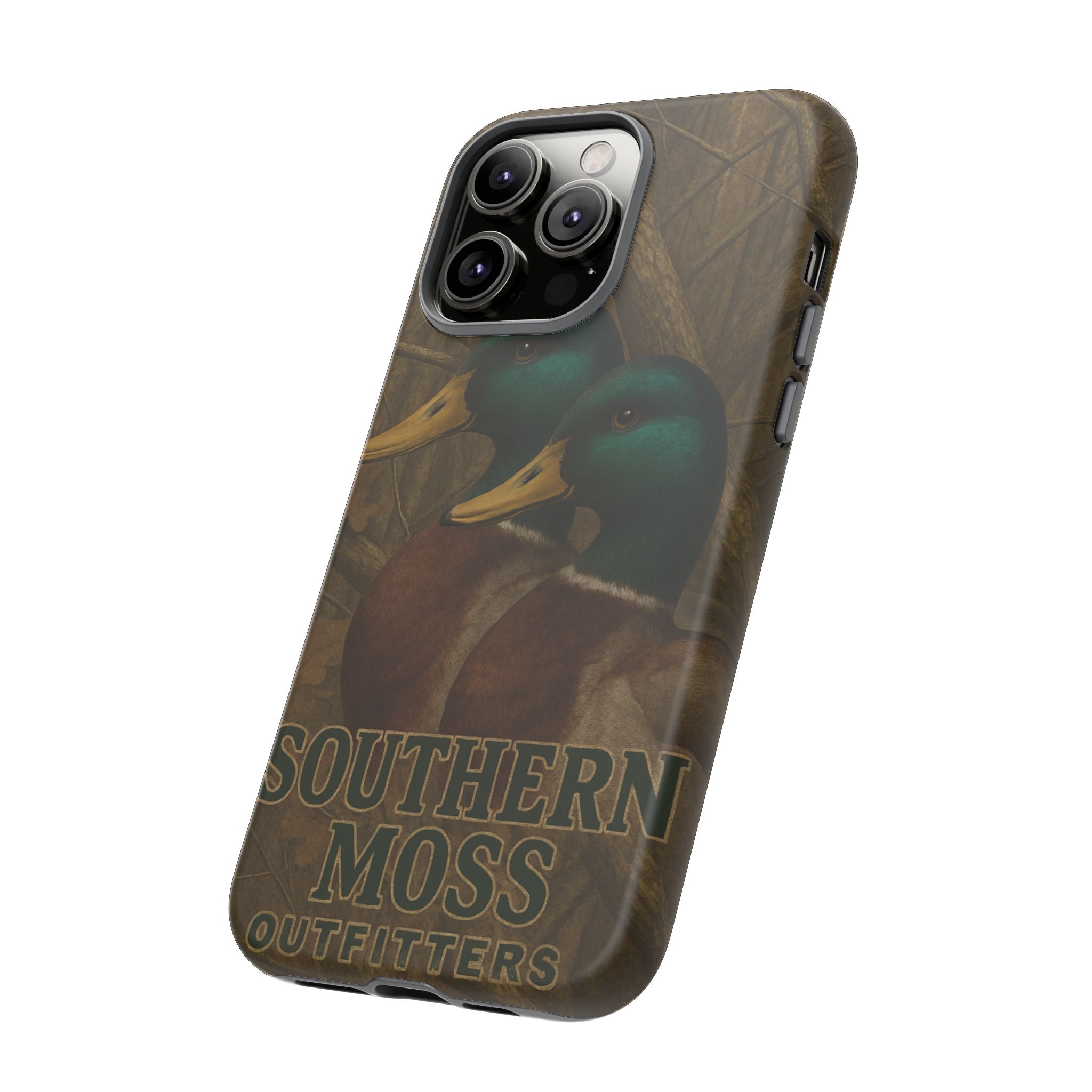 Southern Moss Outfitters Duck Phone Case – Outdoor Hunting Camo Design, Nature Lover Gift, Wildlife Accessories, Outdoor Adventure