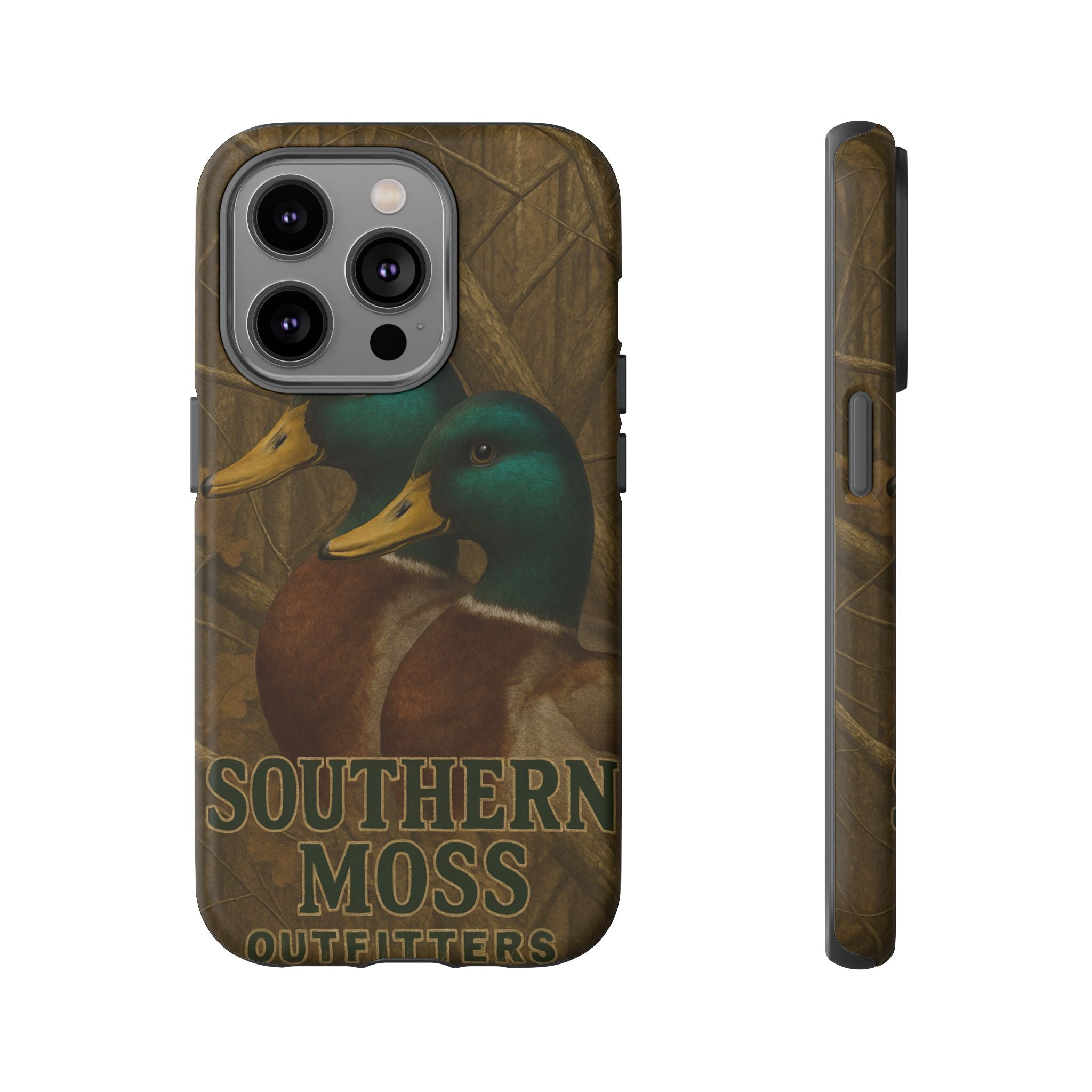 Southern Moss Outfitters Duck Phone Case – Outdoor Hunting Camo Design, Nature Lover Gift, Wildlife Accessories, Outdoor Adventure