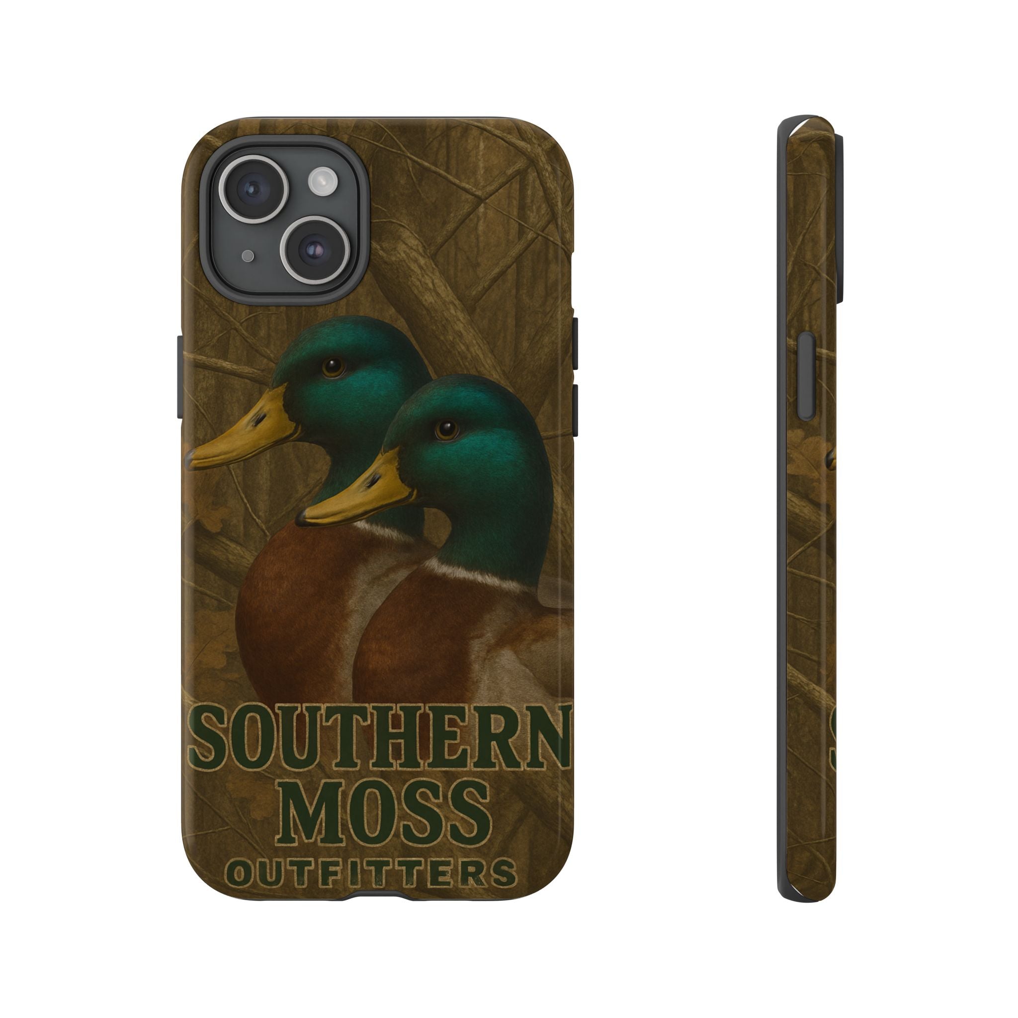 Southern Moss Outfitters Duck Phone Case – Outdoor Hunting Camo Design, Nature Lover Gift, Wildlife Accessories, Outdoor Adventure