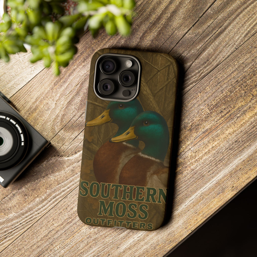 Southern Moss Outfitters Duck Phone Case – Outdoor Hunting Camo Design, Nature Lover Gift, Wildlife Accessories, Outdoor Adventure