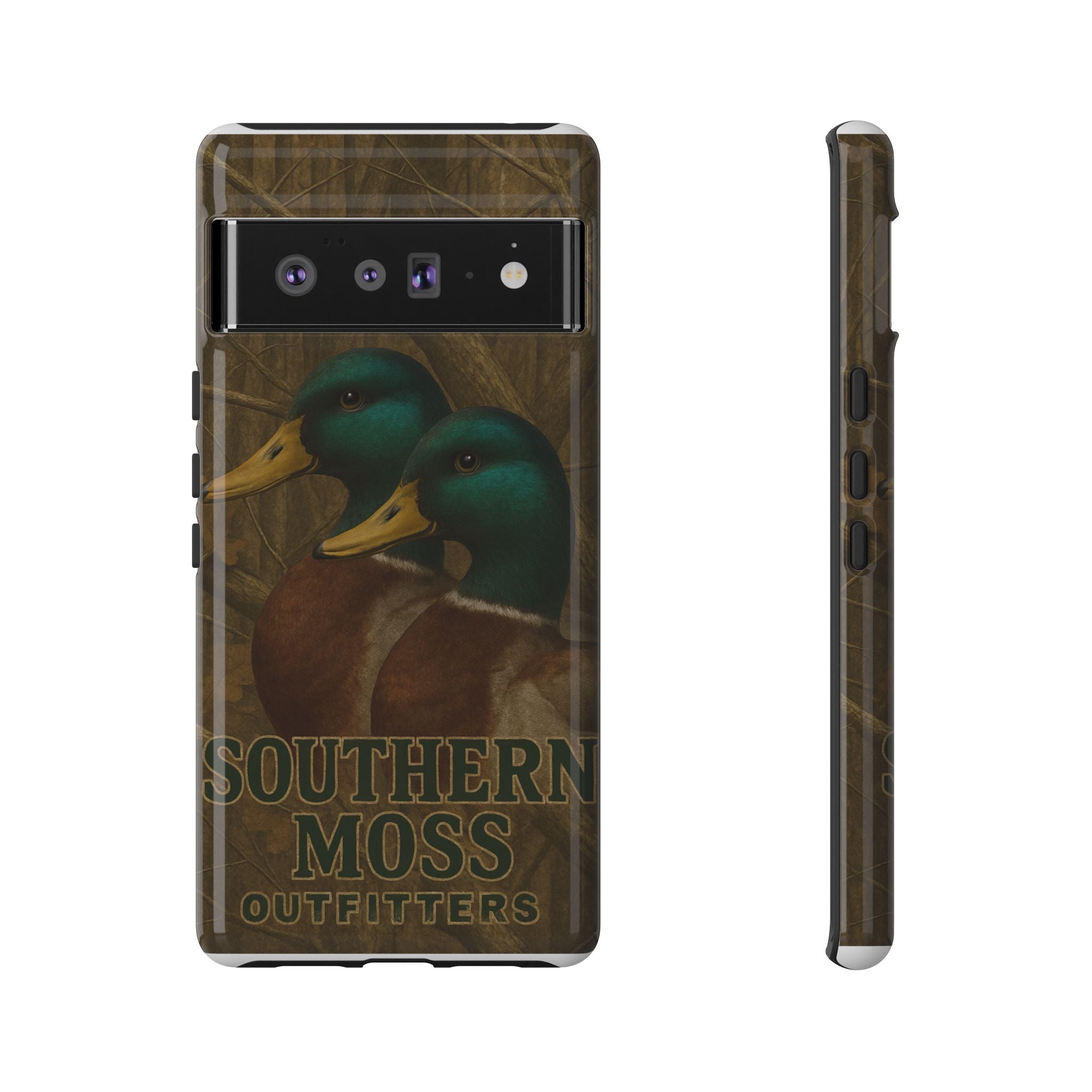 Southern Moss Outfitters Duck Phone Case – Outdoor Hunting Camo Design, Nature Lover Gift, Wildlife Accessories, Outdoor Adventure