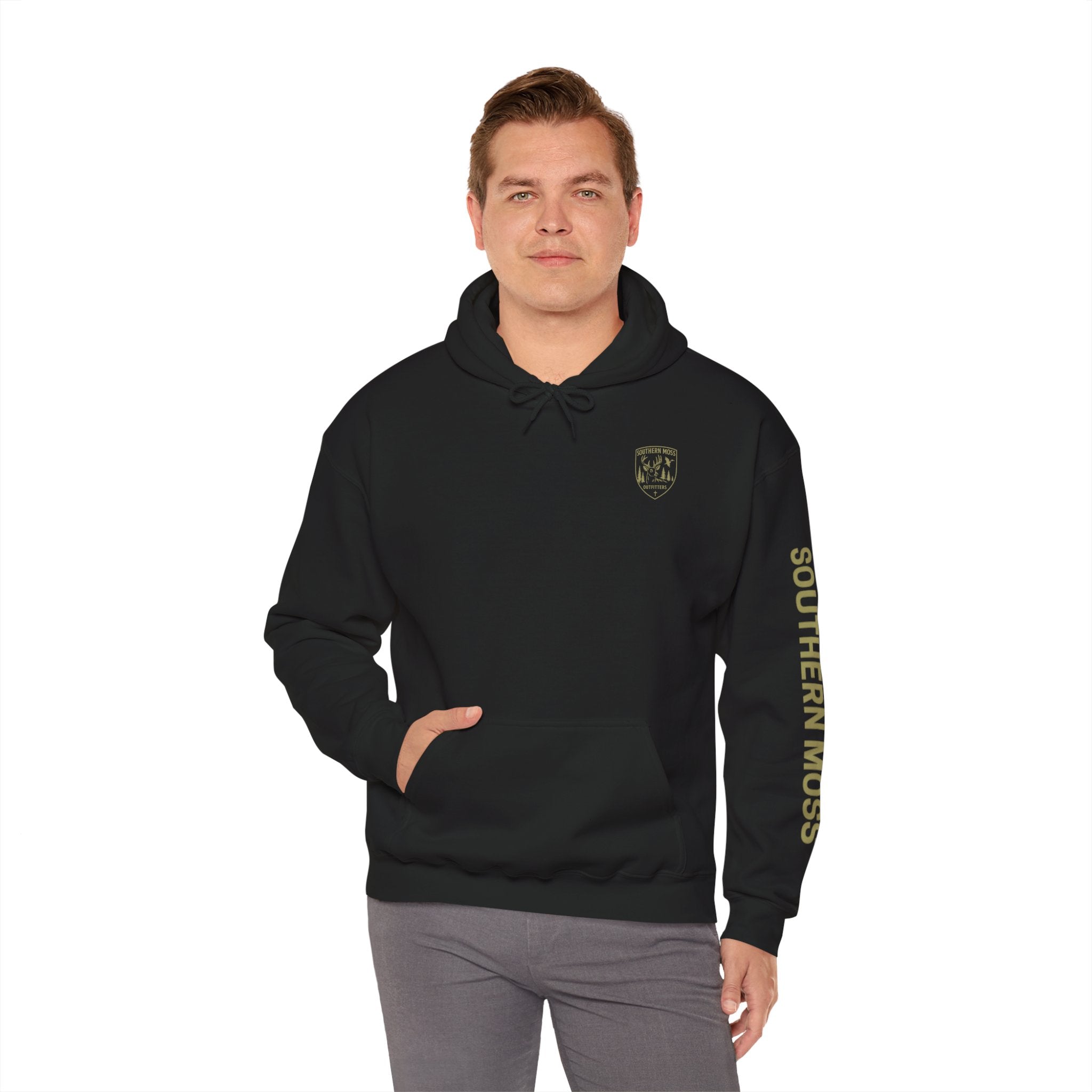 Southern Moss Outfitters Hoodie – Christian Hunting Apparel | Buck, Duck & Outdoor Faith Hoodie Rugged Outdoor Faith & Hunting Apparel