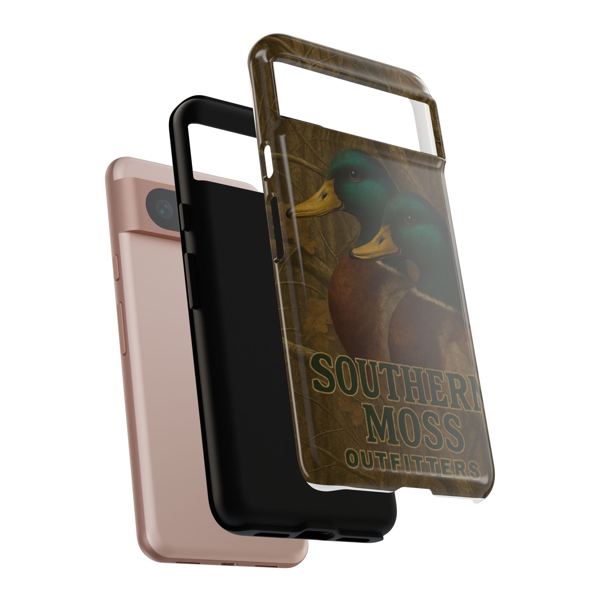 Southern Moss Outfitters Duck Phone Case – Outdoor Hunting Camo Design, Nature Lover Gift, Wildlife Accessories, Outdoor Adventure