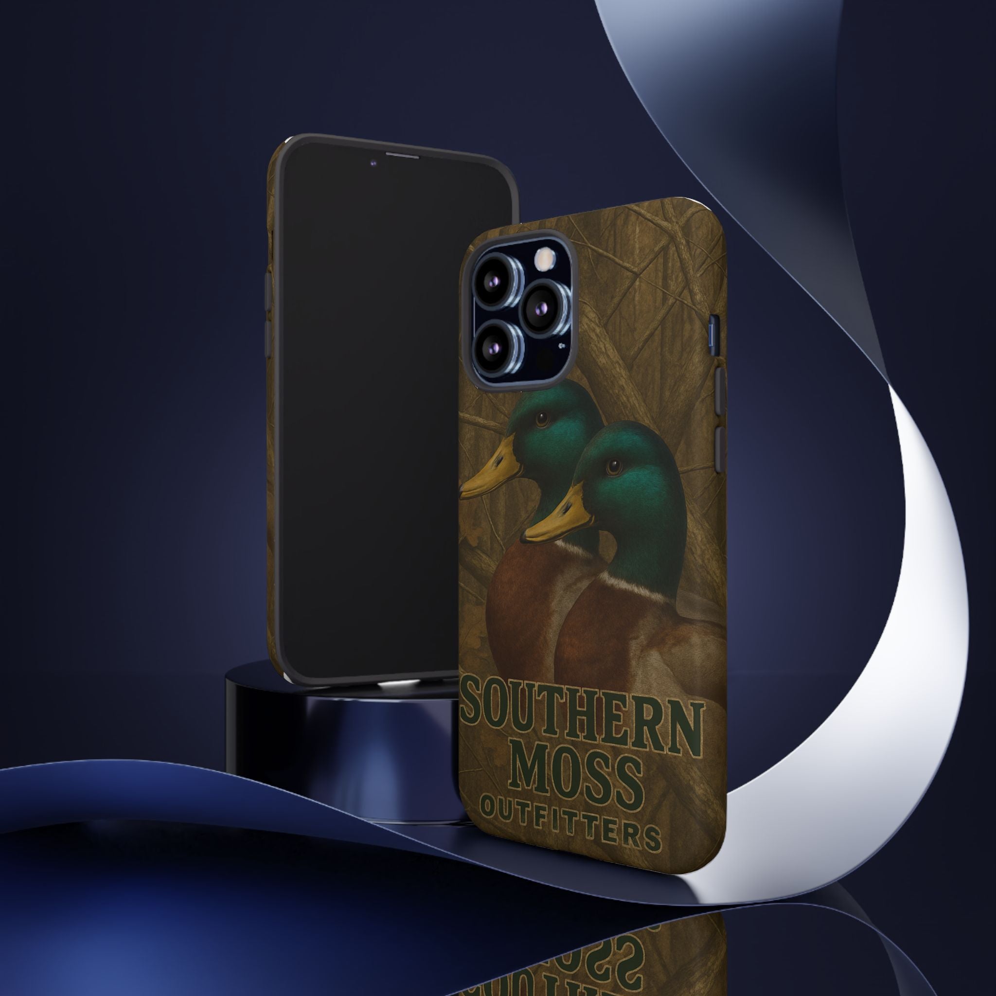 Southern Moss Outfitters Duck Phone Case – Outdoor Hunting Camo Design, Nature Lover Gift, Wildlife Accessories, Outdoor Adventure