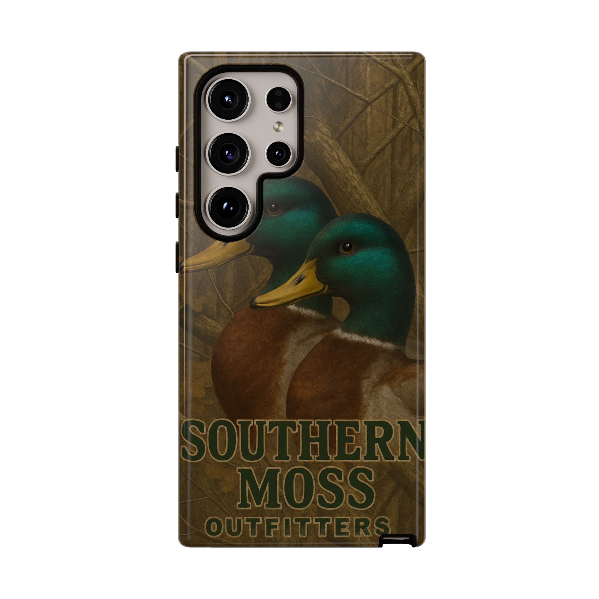 Southern Moss Outfitters Duck Phone Case – Outdoor Hunting Camo Design, Nature Lover Gift, Wildlife Accessories, Outdoor Adventure