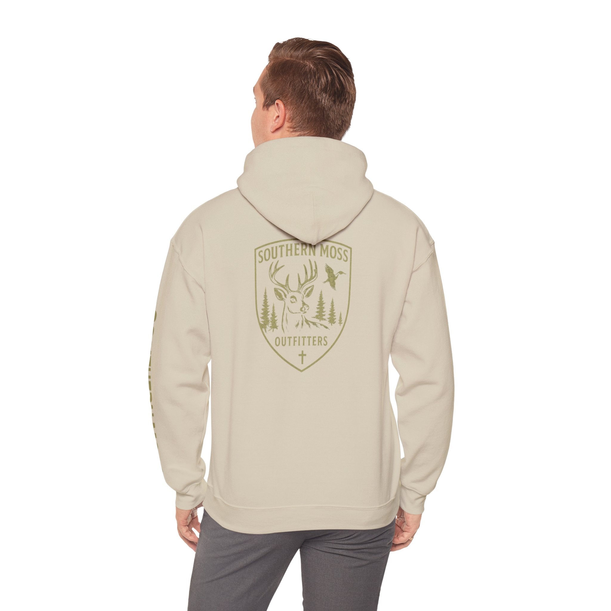 Southern Moss Outfitters Hoodie – Christian Hunting Apparel | Buck, Duck & Outdoor Faith Hoodie Rugged Outdoor Faith & Hunting Apparel