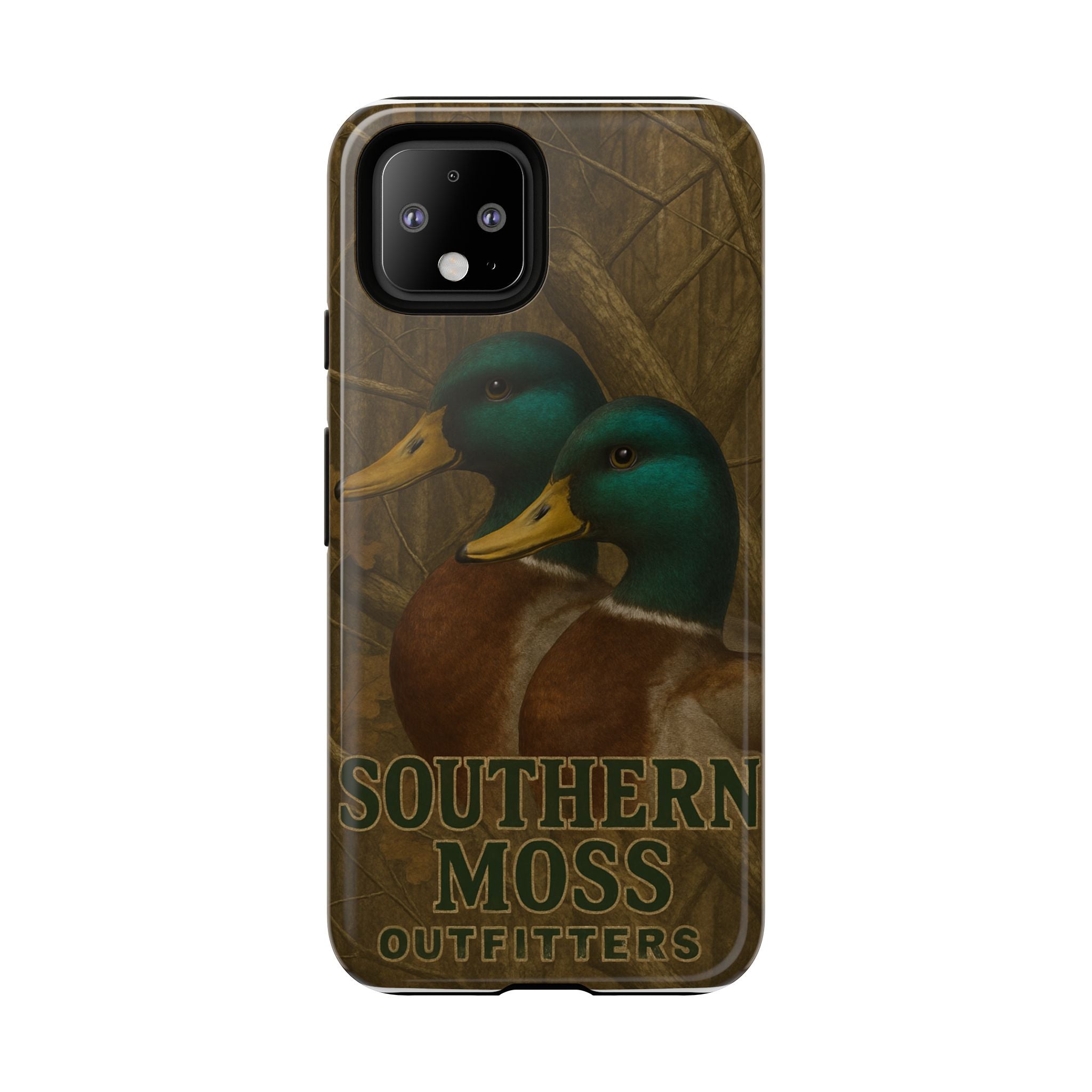 Southern Moss Outfitters Duck Phone Case – Outdoor Hunting Camo Design, Nature Lover Gift, Wildlife Accessories, Outdoor Adventure