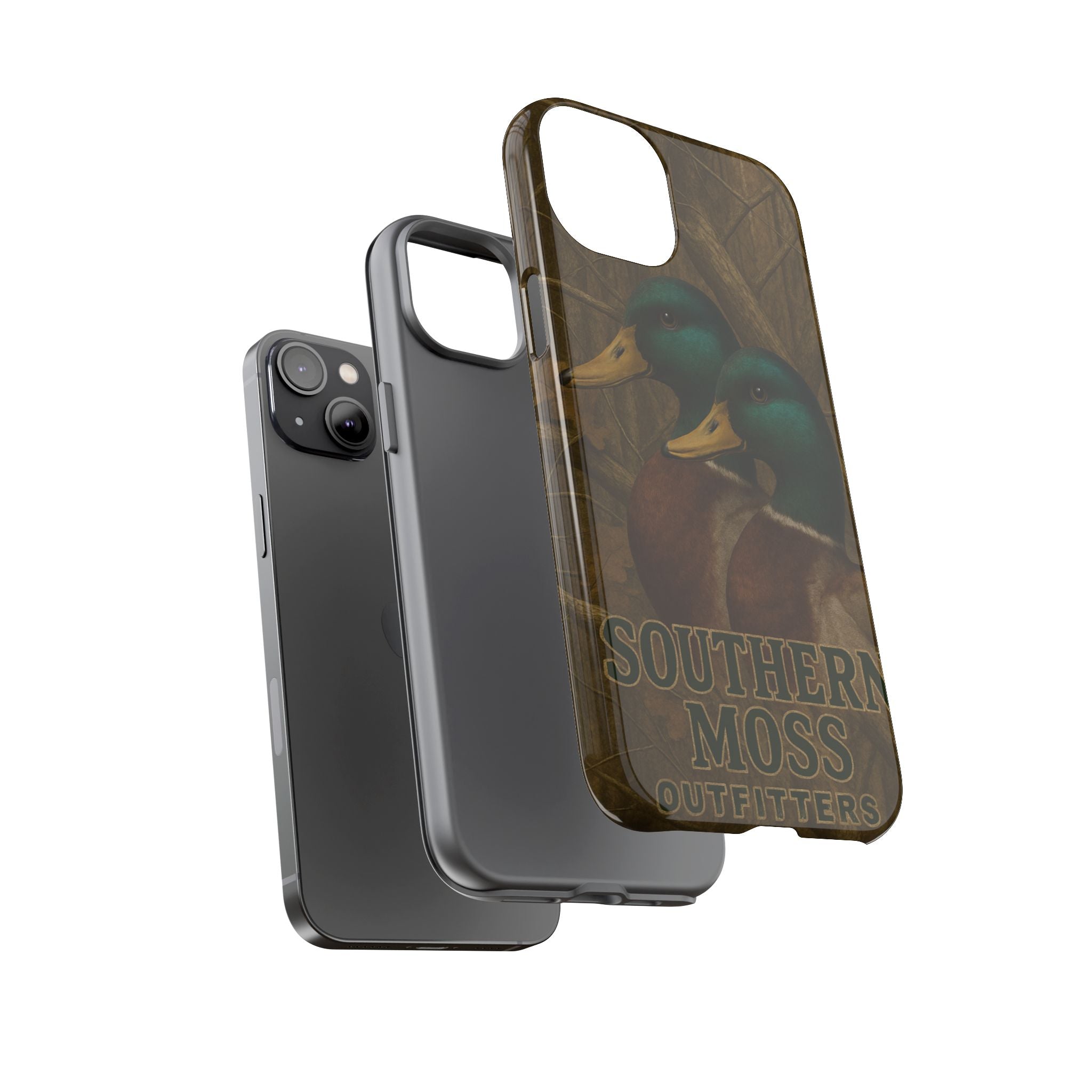Southern Moss Outfitters Duck Phone Case – Outdoor Hunting Camo Design, Nature Lover Gift, Wildlife Accessories, Outdoor Adventure