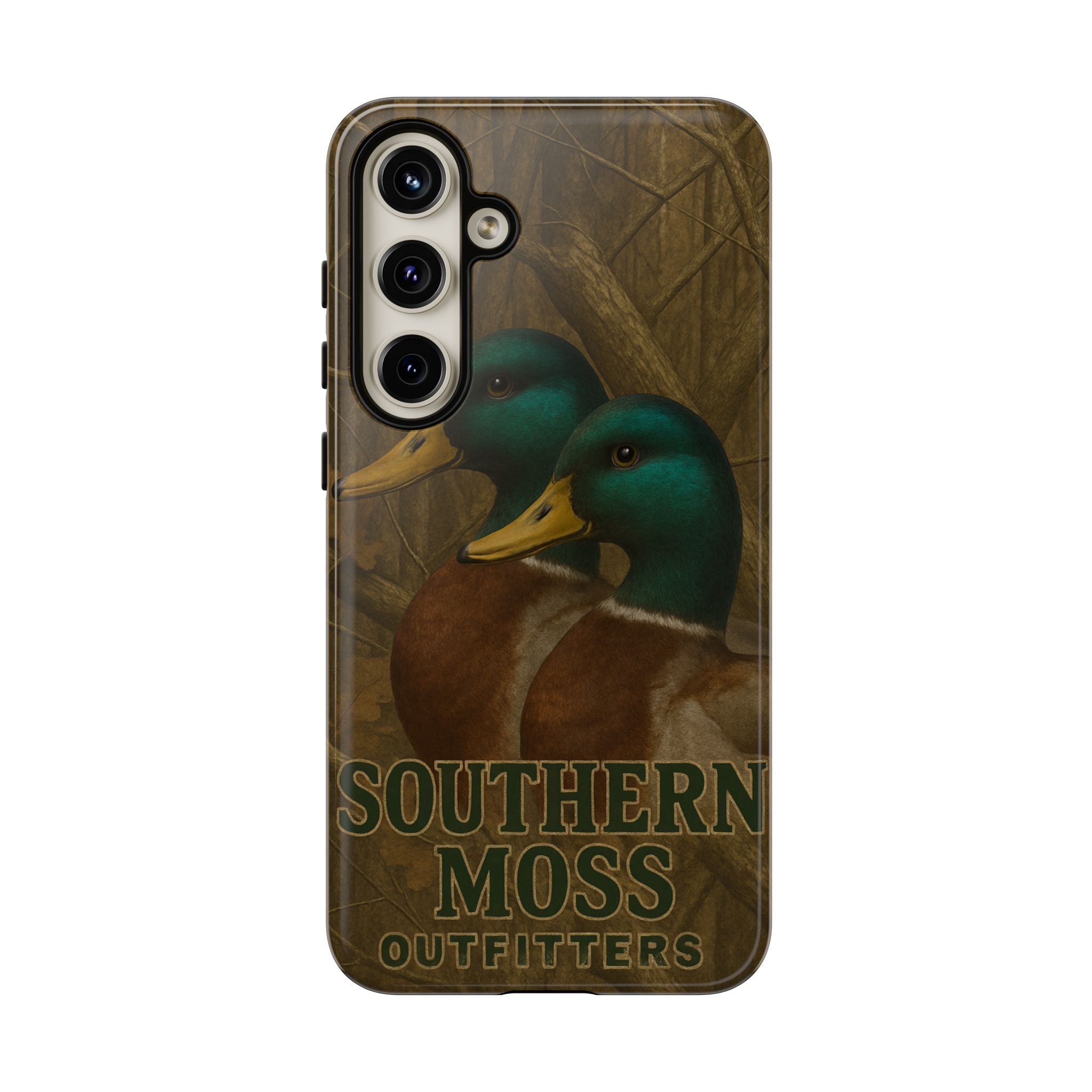 Southern Moss Outfitters Duck Phone Case – Outdoor Hunting Camo Design, Nature Lover Gift, Wildlife Accessories, Outdoor Adventure