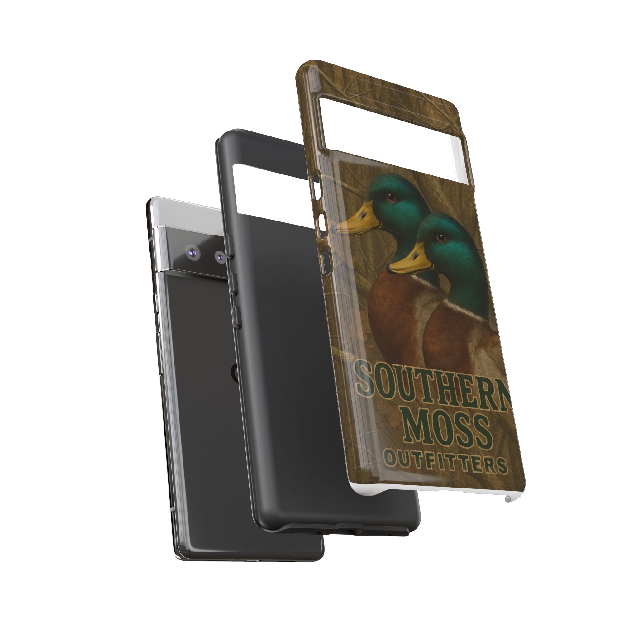 Southern Moss Outfitters Duck Phone Case – Outdoor Hunting Camo Design, Nature Lover Gift, Wildlife Accessories, Outdoor Adventure