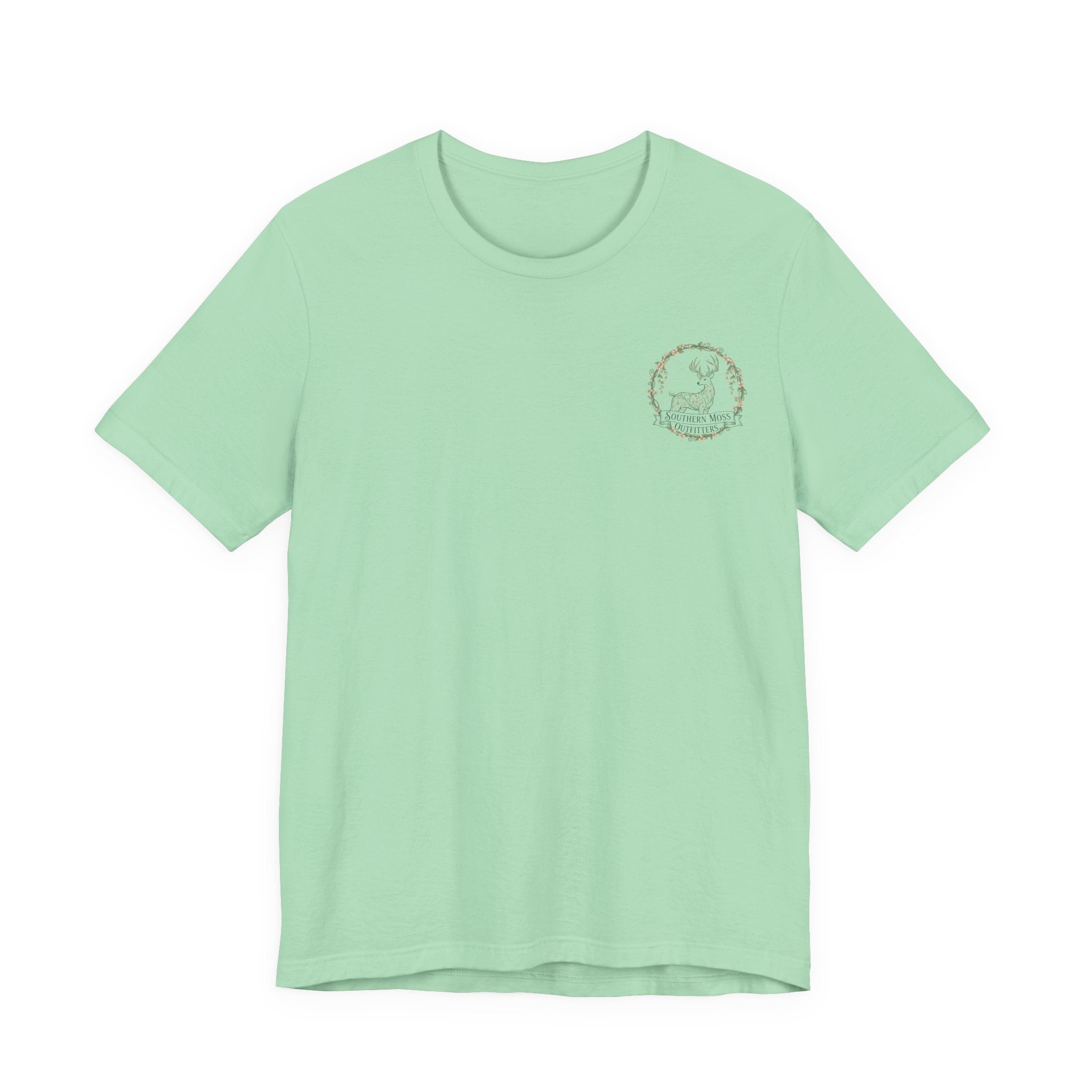 Southern Moss Outfitters Sunflower Graphic Tee Faith, Family & Outdoors Casual Everyday Wear, Gift Idea for Friends,Versatile Style