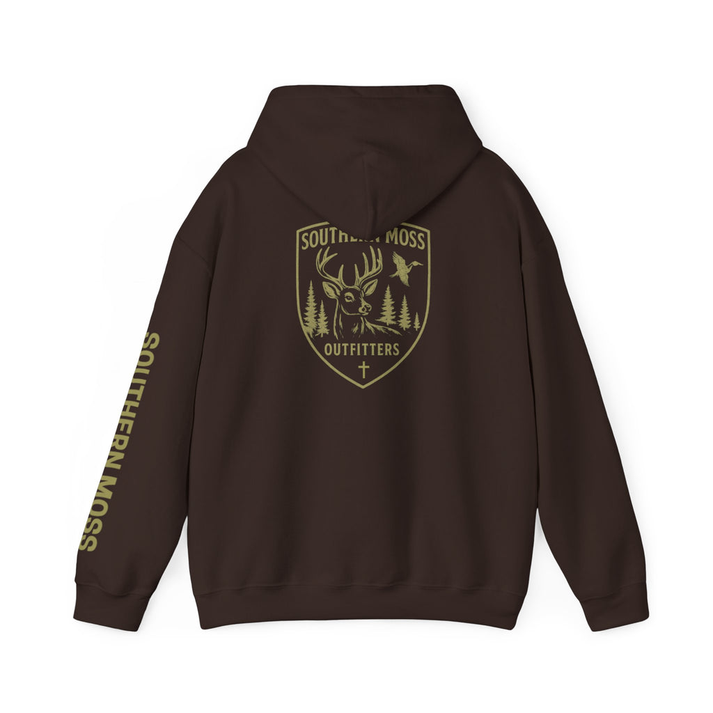 Southern Moss Outfitters Hoodie – Christian Hunting Apparel | Buck, Duck & Outdoor Faith Hoodie Rugged Outdoor Faith & Hunting Apparel