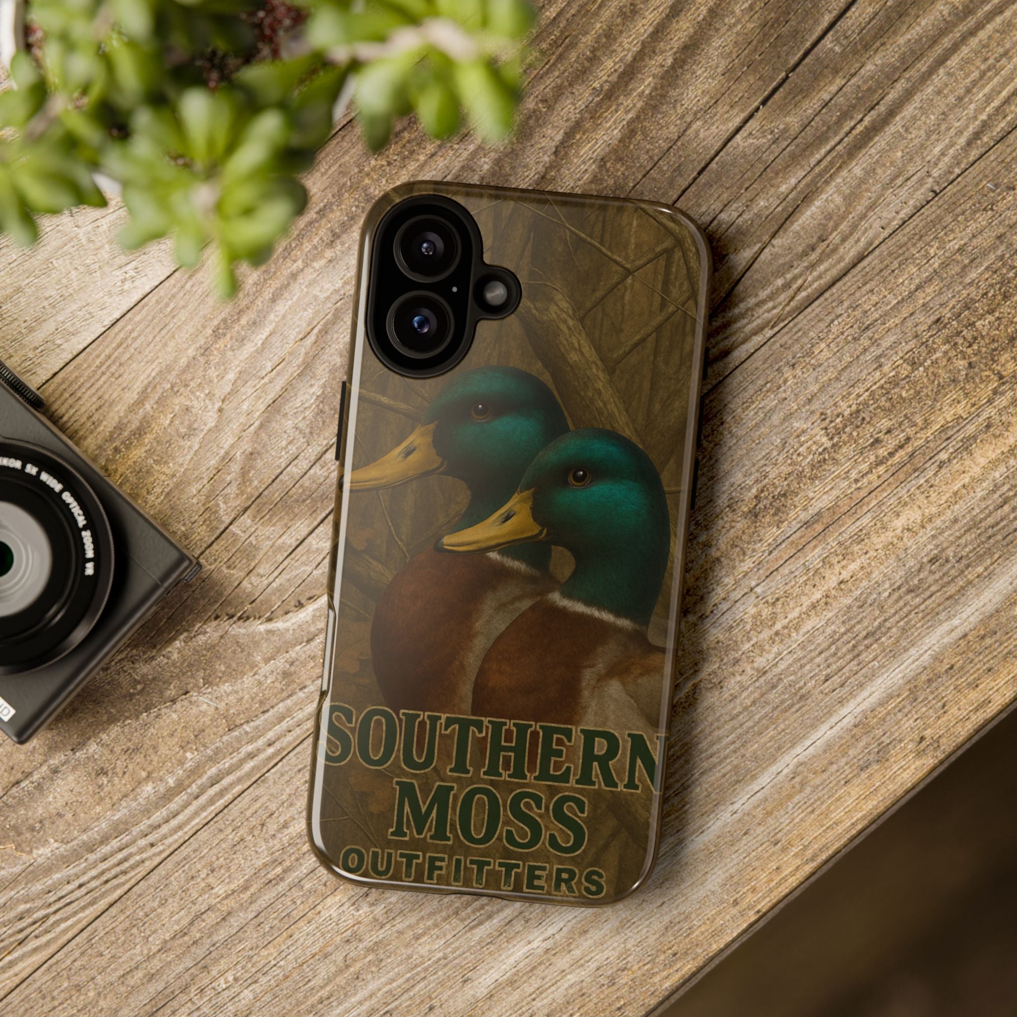 Southern Moss Outfitters Duck Phone Case – Outdoor Hunting Camo Design, Nature Lover Gift, Wildlife Accessories, Outdoor Adventure
