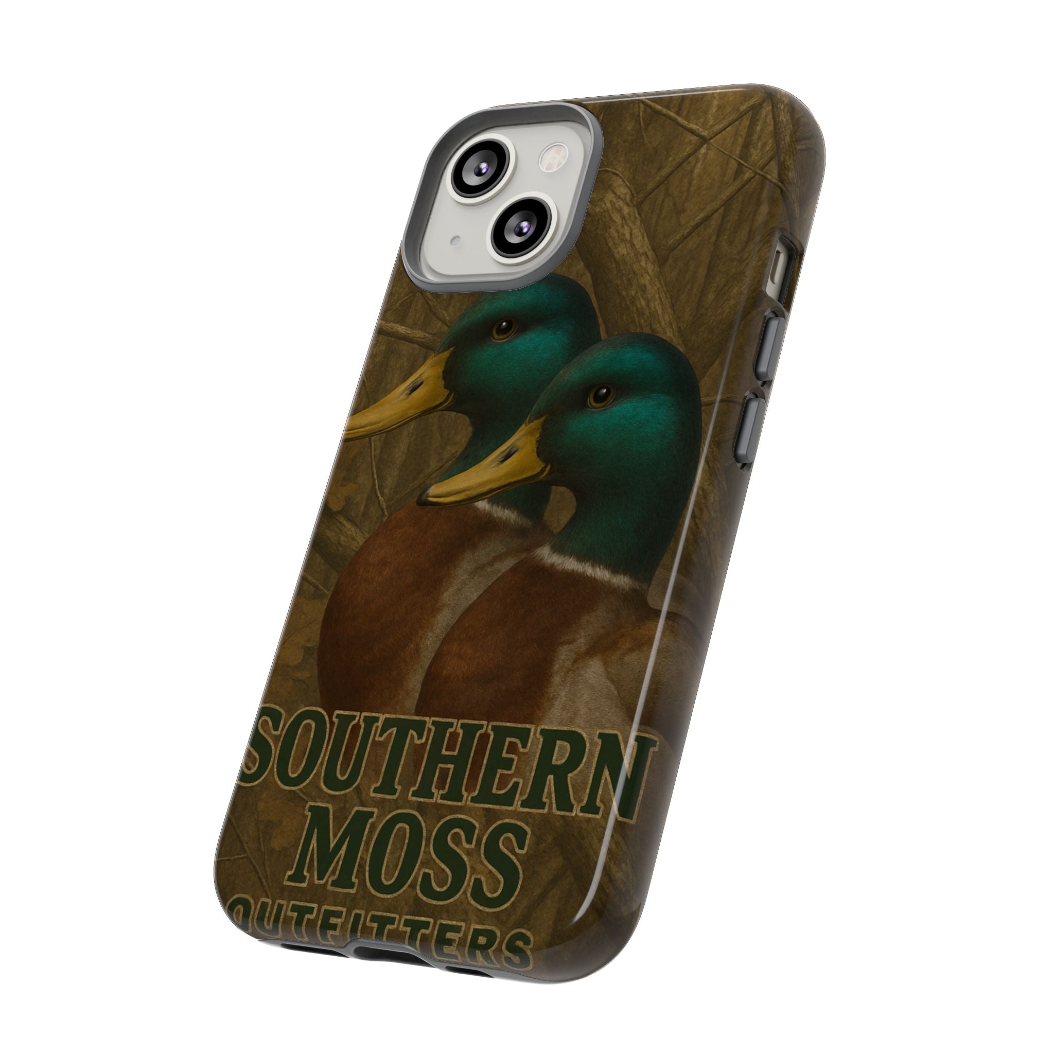 Southern Moss Outfitters Duck Phone Case – Outdoor Hunting Camo Design, Nature Lover Gift, Wildlife Accessories, Outdoor Adventure