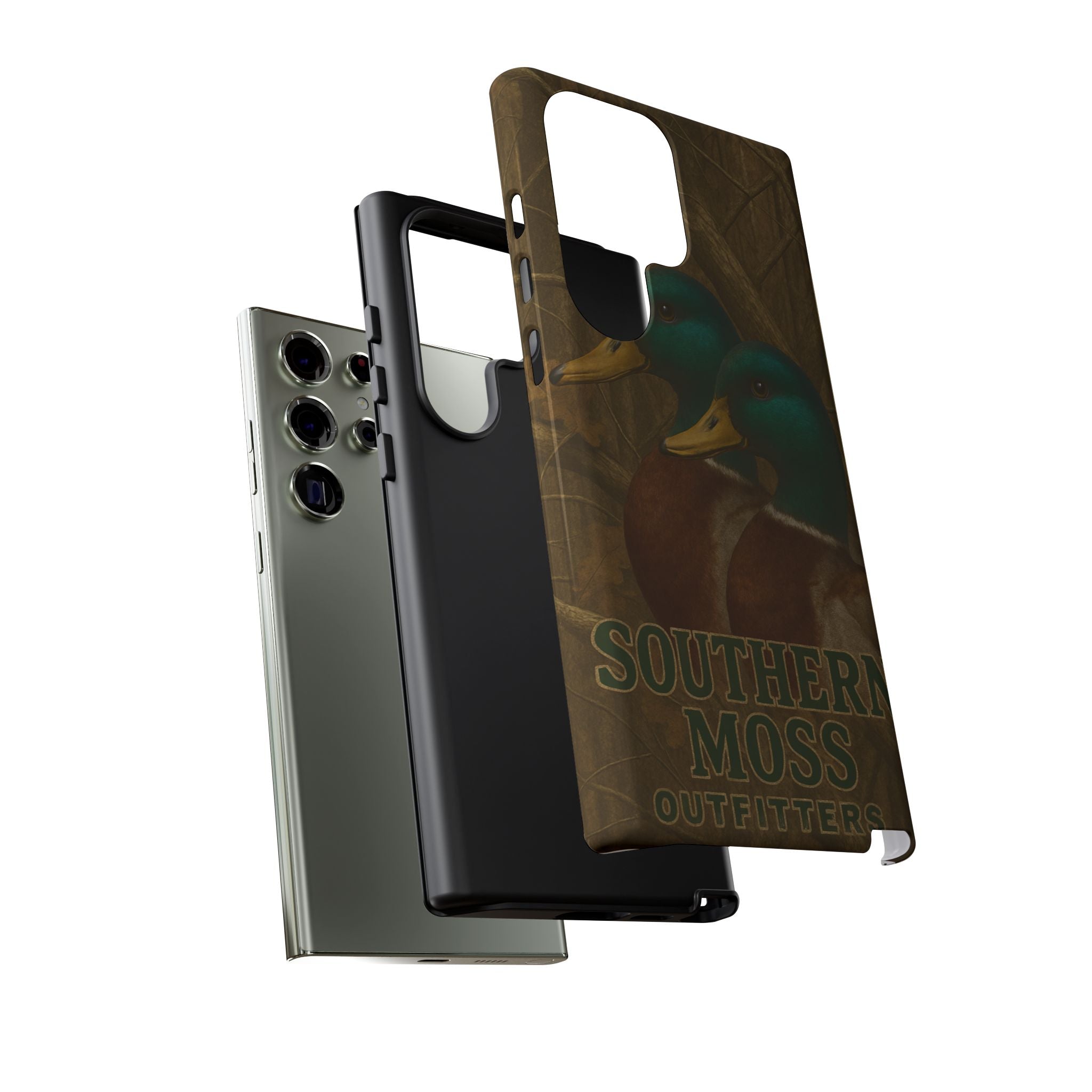 Southern Moss Outfitters Duck Phone Case – Outdoor Hunting Camo Design, Nature Lover Gift, Wildlife Accessories, Outdoor Adventure