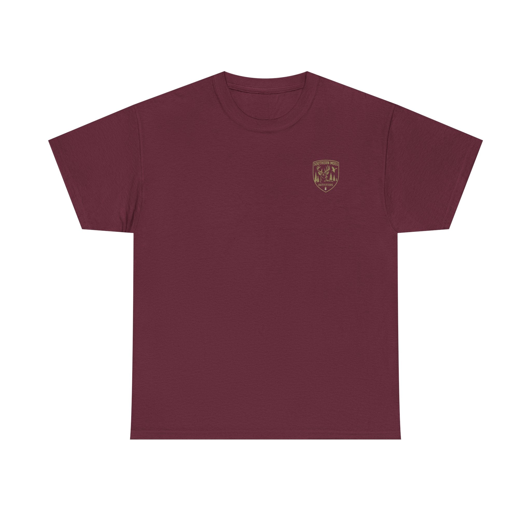 Southern Moss Outfitters Faith & Outdoors Tee Deer, Cross, Church Design, Casual Wear, Outdoor Apparel, Gift for Nature Lovers, Wildlife Tee