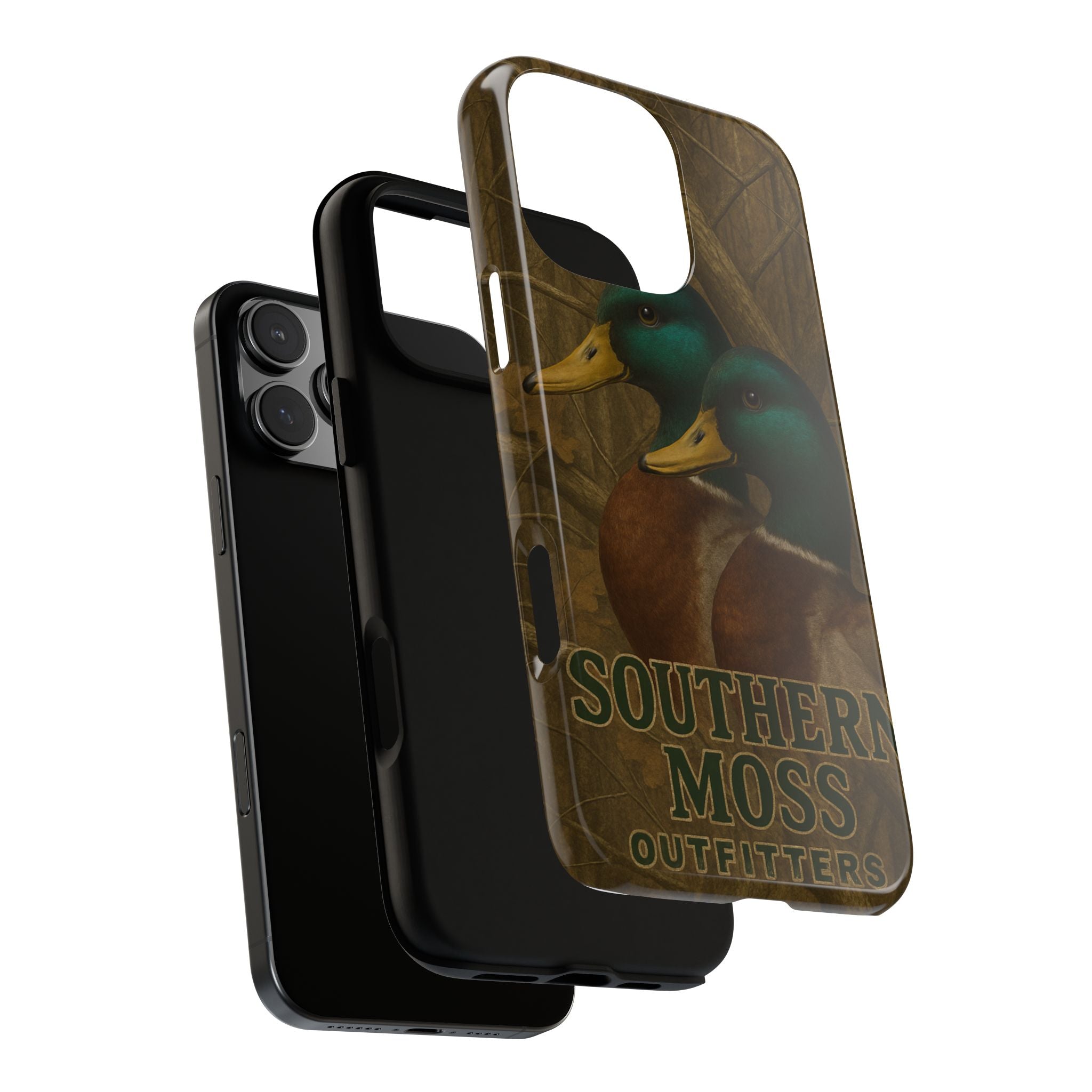 Southern Moss Outfitters Duck Phone Case – Outdoor Hunting Camo Design, Nature Lover Gift, Wildlife Accessories, Outdoor Adventure