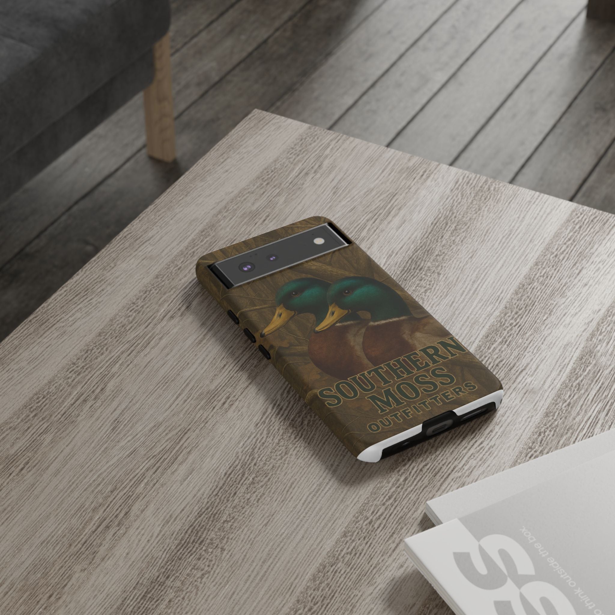 Southern Moss Outfitters Duck Phone Case – Outdoor Hunting Camo Design, Nature Lover Gift, Wildlife Accessories, Outdoor Adventure