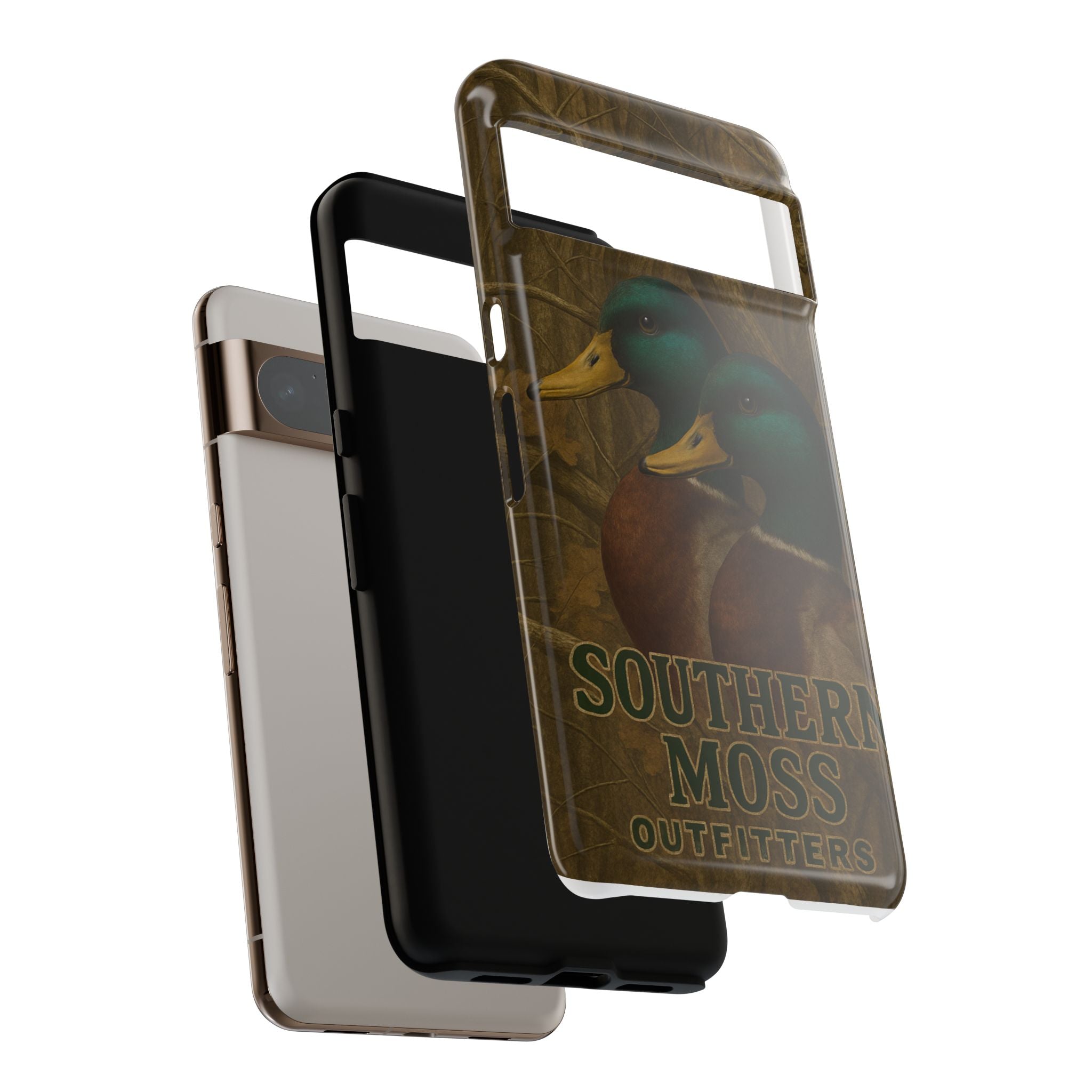 Southern Moss Outfitters Duck Phone Case – Outdoor Hunting Camo Design, Nature Lover Gift, Wildlife Accessories, Outdoor Adventure