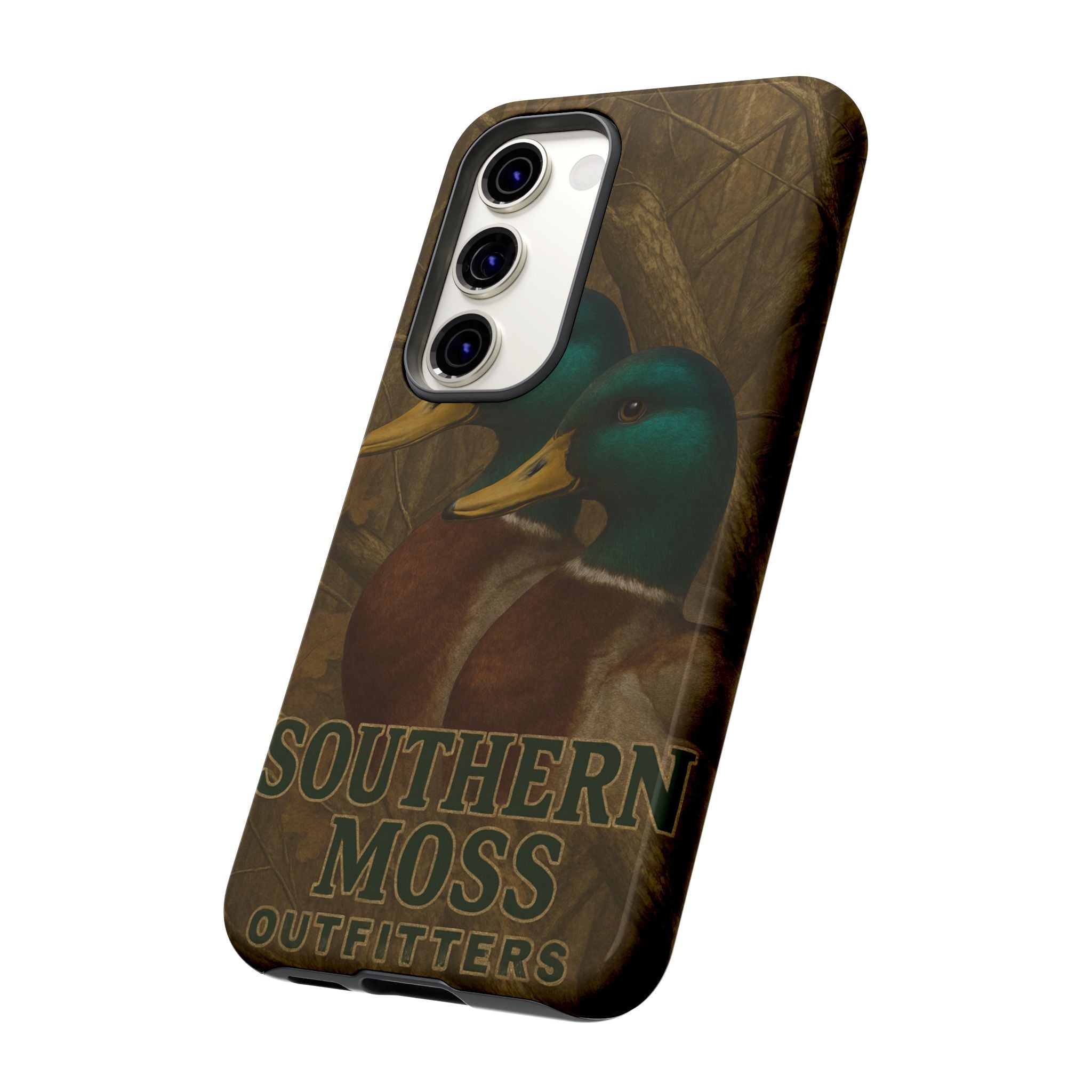Southern Moss Outfitters Duck Phone Case – Outdoor Hunting Camo Design, Nature Lover Gift, Wildlife Accessories, Outdoor Adventure