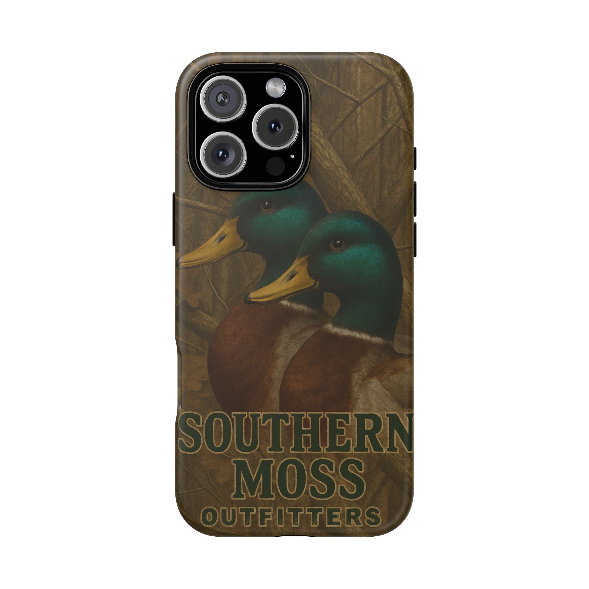 Southern Moss Outfitters Duck Phone Case – Outdoor Hunting Camo Design, Nature Lover Gift, Wildlife Accessories, Outdoor Adventure