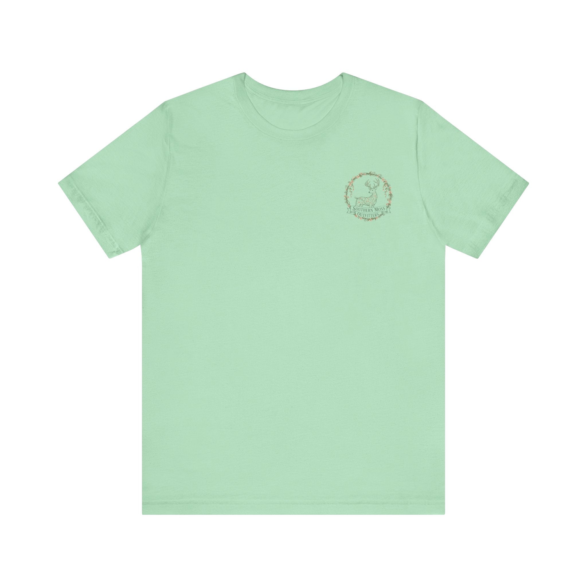 Southern Moss Outfitters Sunflower Graphic Tee Faith, Family & Outdoors Casual Everyday Wear, Gift Idea for Friends,Versatile Style