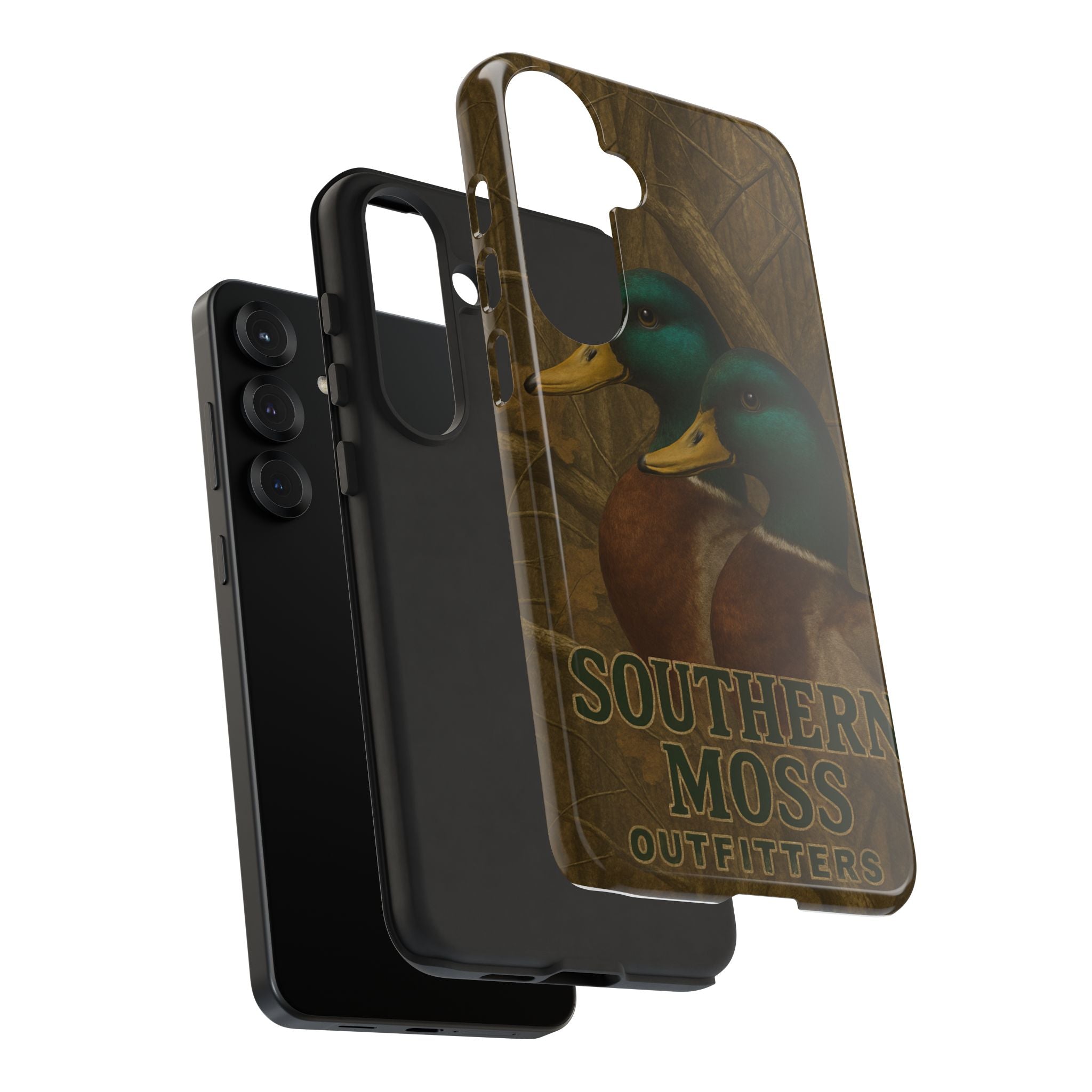 Southern Moss Outfitters Duck Phone Case – Outdoor Hunting Camo Design, Nature Lover Gift, Wildlife Accessories, Outdoor Adventure
