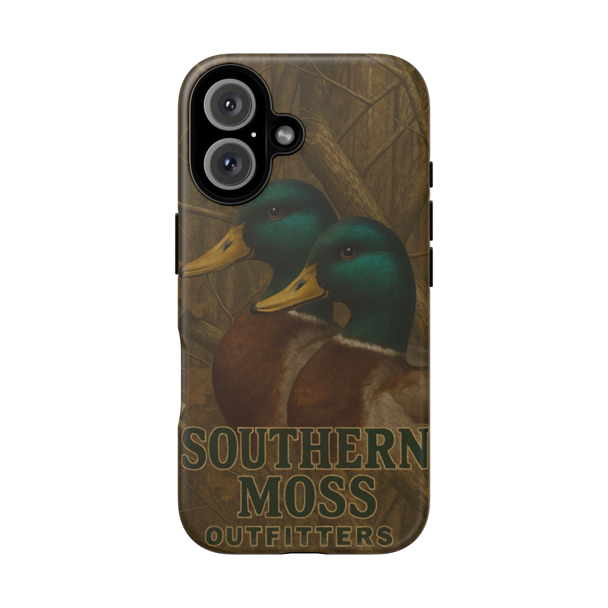Southern Moss Outfitters Duck Phone Case – Outdoor Hunting Camo Design, Nature Lover Gift, Wildlife Accessories, Outdoor Adventure