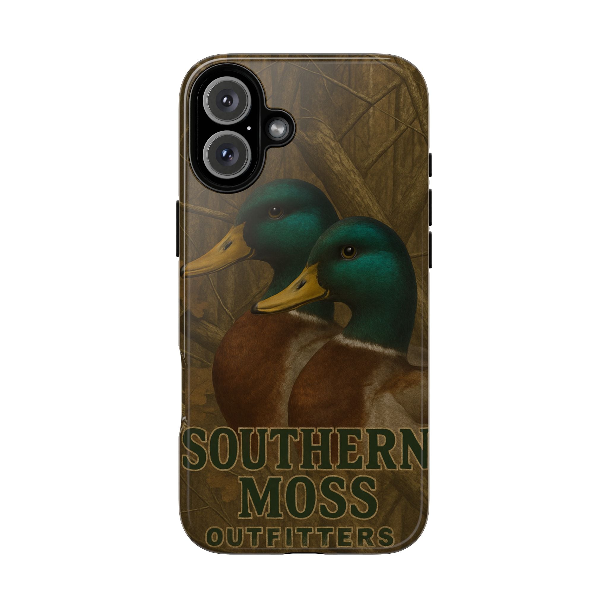 Southern Moss Outfitters Duck Phone Case – Outdoor Hunting Camo Design, Nature Lover Gift, Wildlife Accessories, Outdoor Adventure