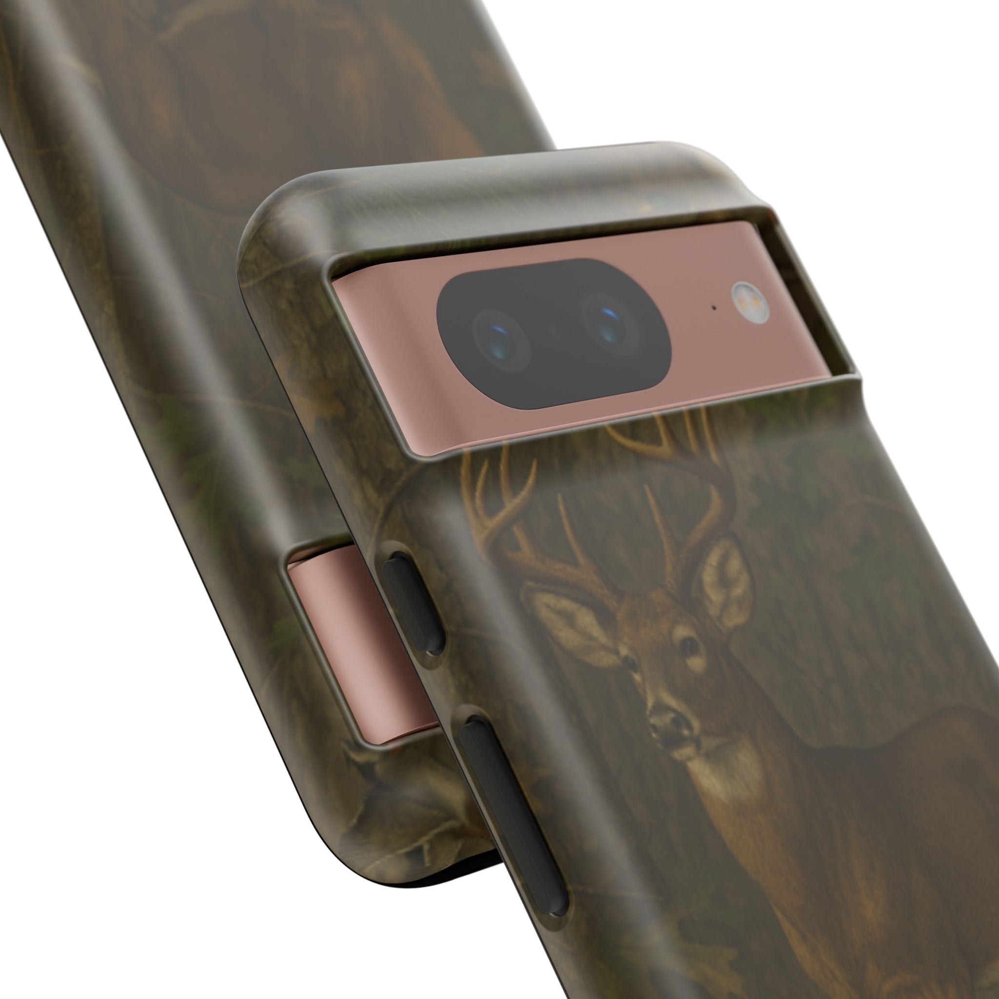 Hunting Phone Case – Deer & Ducks Design | Southern Moss Outfitters | Rugged Camo Outdoor iPhone Case