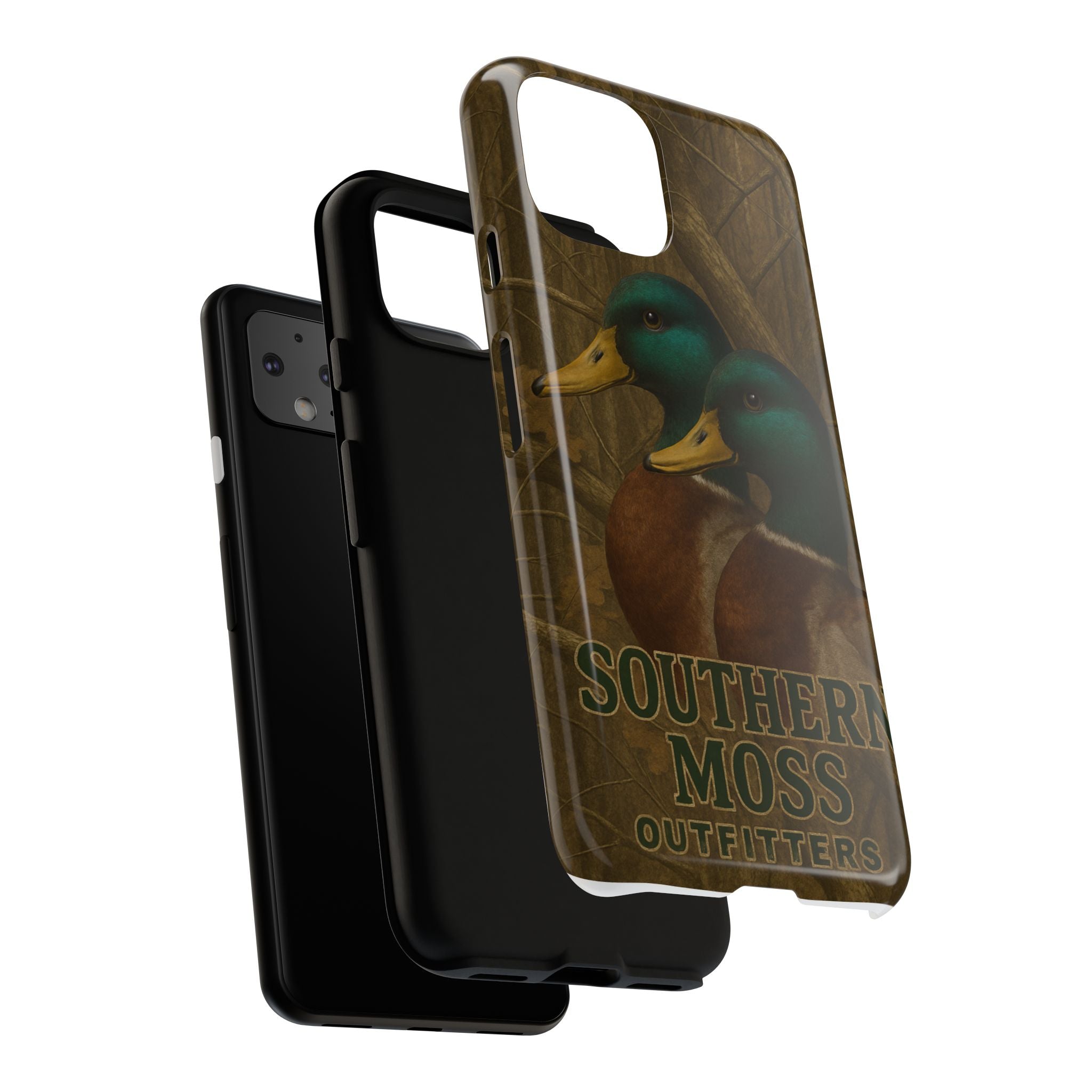 Southern Moss Outfitters Duck Phone Case – Outdoor Hunting Camo Design, Nature Lover Gift, Wildlife Accessories, Outdoor Adventure