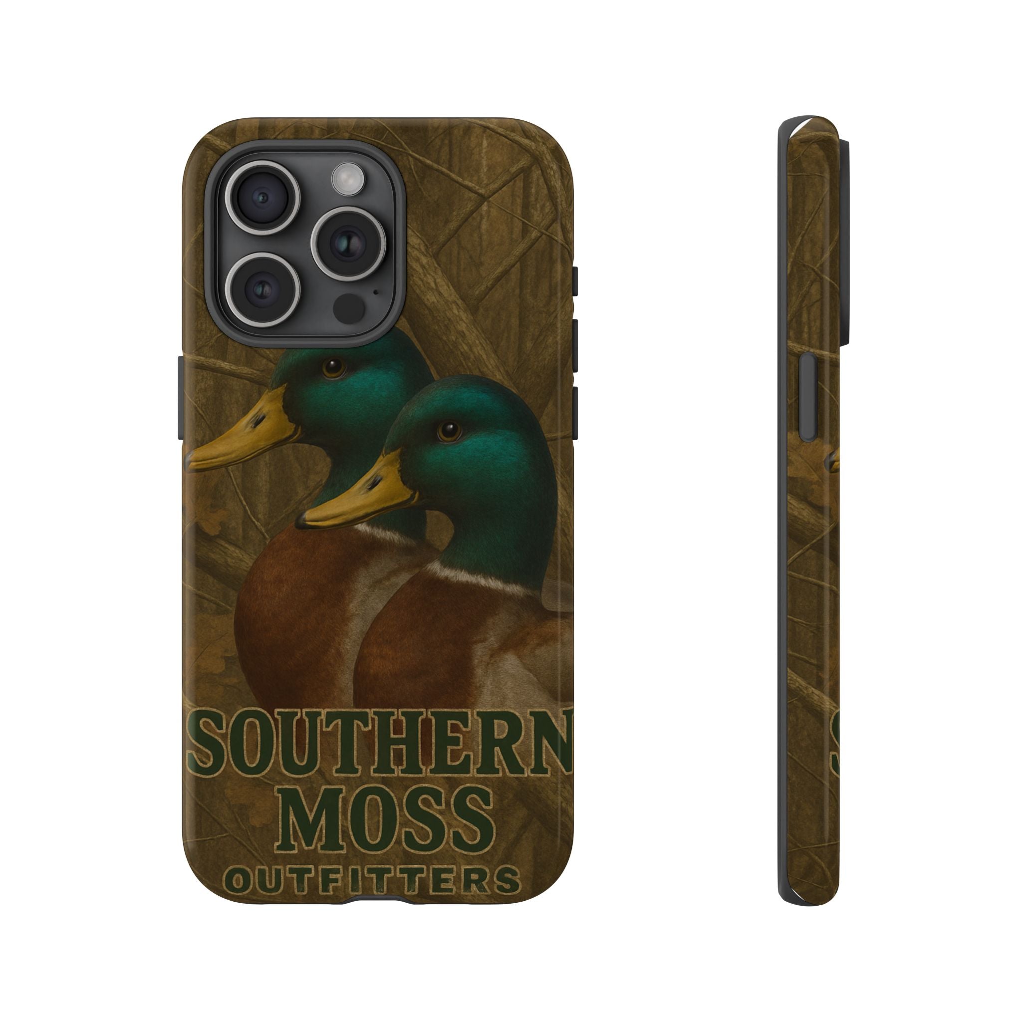 Southern Moss Outfitters Duck Phone Case – Outdoor Hunting Camo Design, Nature Lover Gift, Wildlife Accessories, Outdoor Adventure
