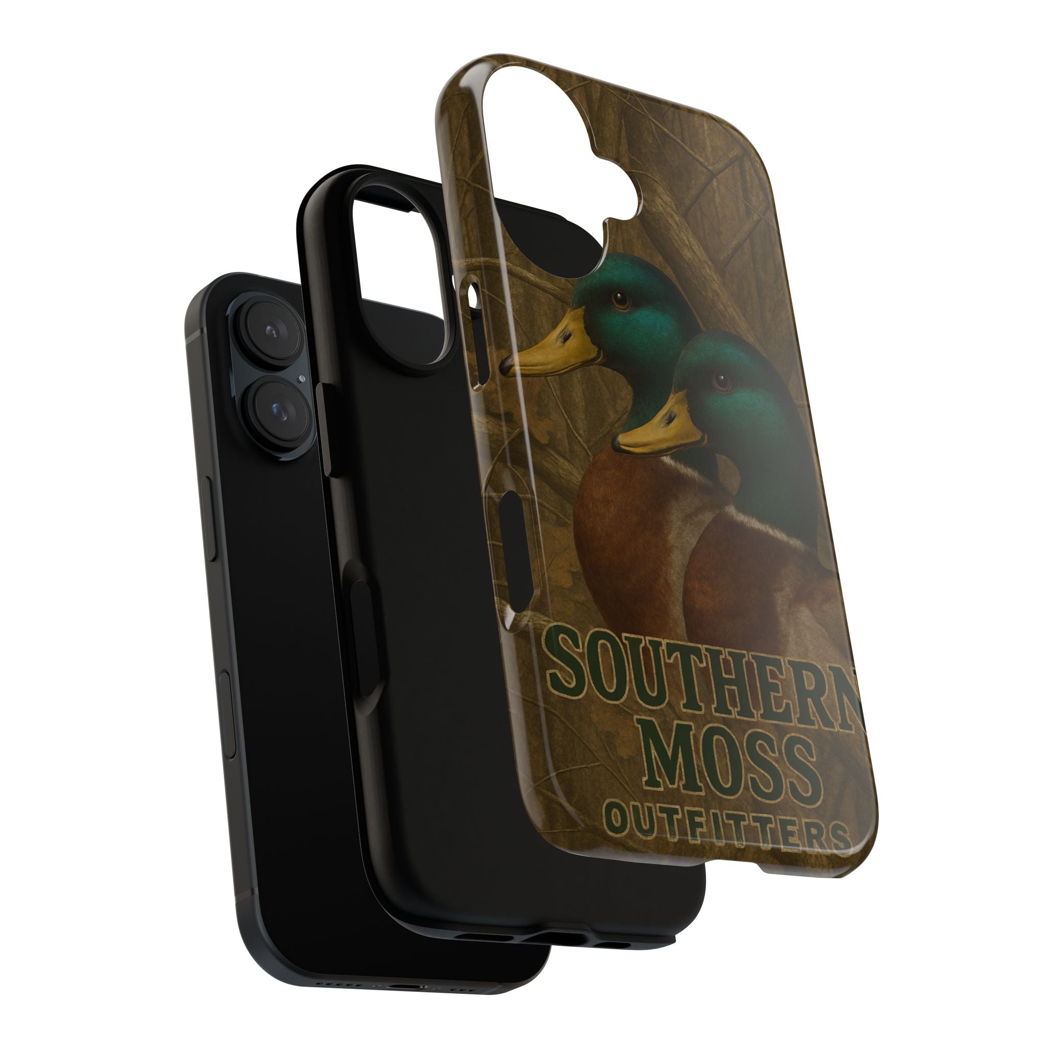 Southern Moss Outfitters Duck Phone Case – Outdoor Hunting Camo Design, Nature Lover Gift, Wildlife Accessories, Outdoor Adventure