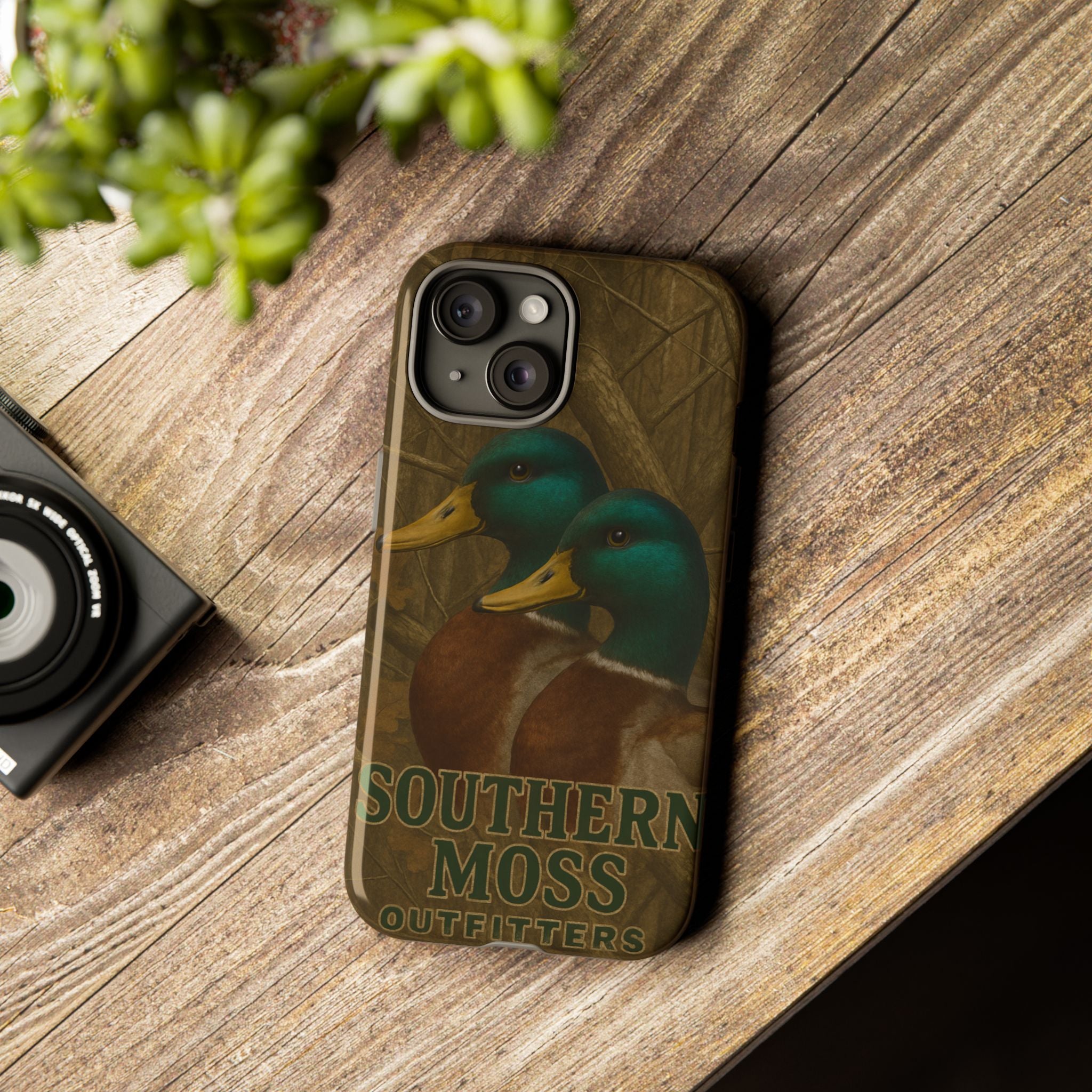Southern Moss Outfitters Duck Phone Case – Outdoor Hunting Camo Design, Nature Lover Gift, Wildlife Accessories, Outdoor Adventure