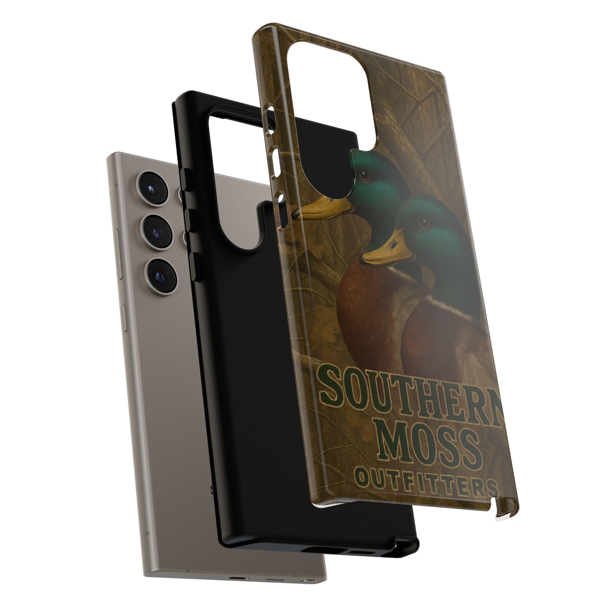 Southern Moss Outfitters Duck Phone Case – Outdoor Hunting Camo Design, Nature Lover Gift, Wildlife Accessories, Outdoor Adventure
