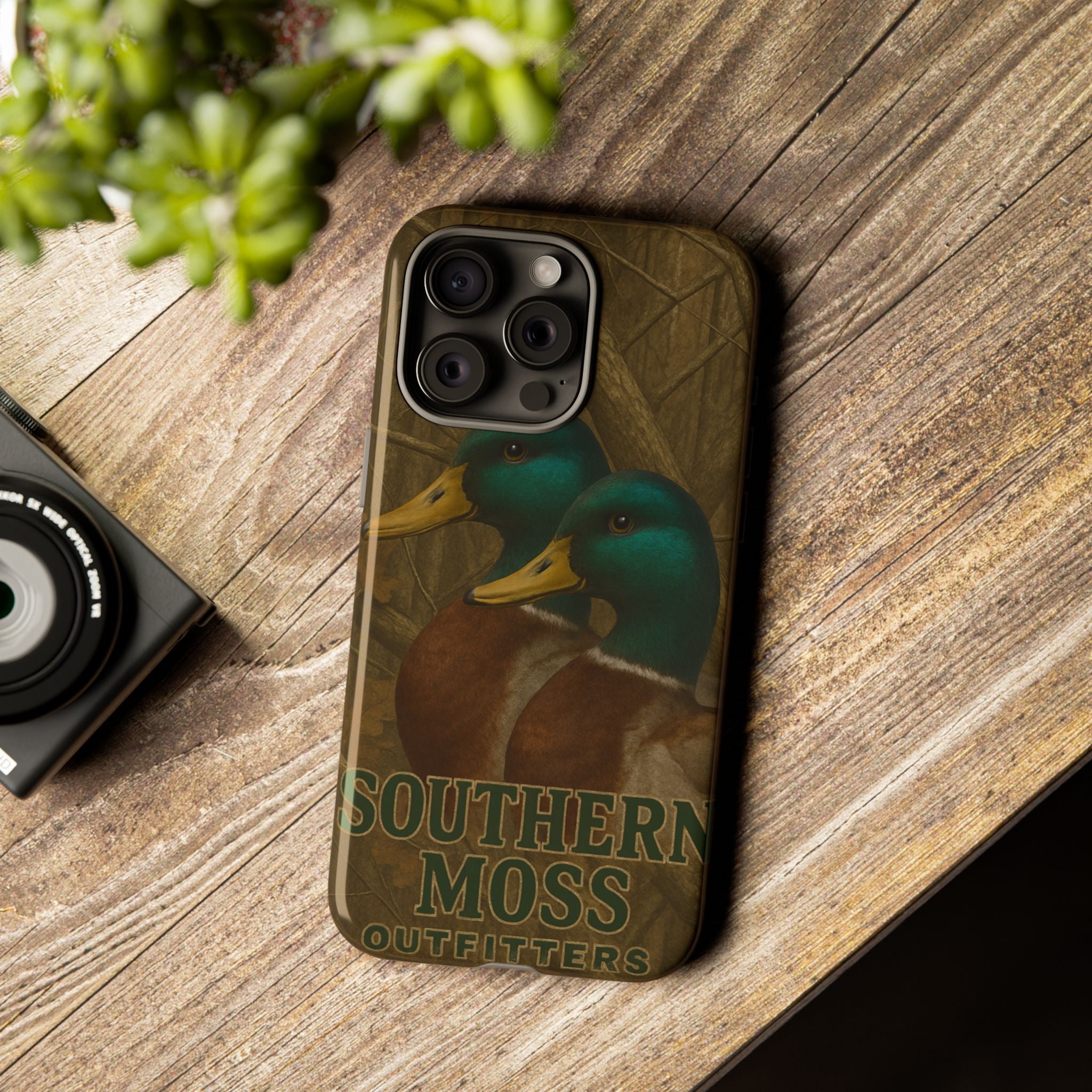 Southern Moss Outfitters Duck Phone Case – Outdoor Hunting Camo Design, Nature Lover Gift, Wildlife Accessories, Outdoor Adventure