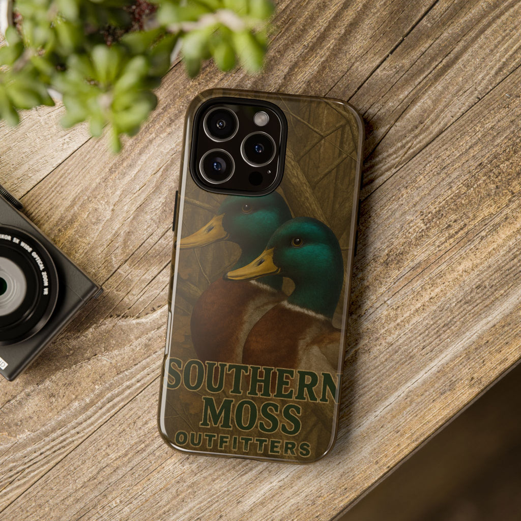 Southern Moss Outfitters Duck Phone Case – Outdoor Hunting Camo Design, Nature Lover Gift, Wildlife Accessories, Outdoor Adventure