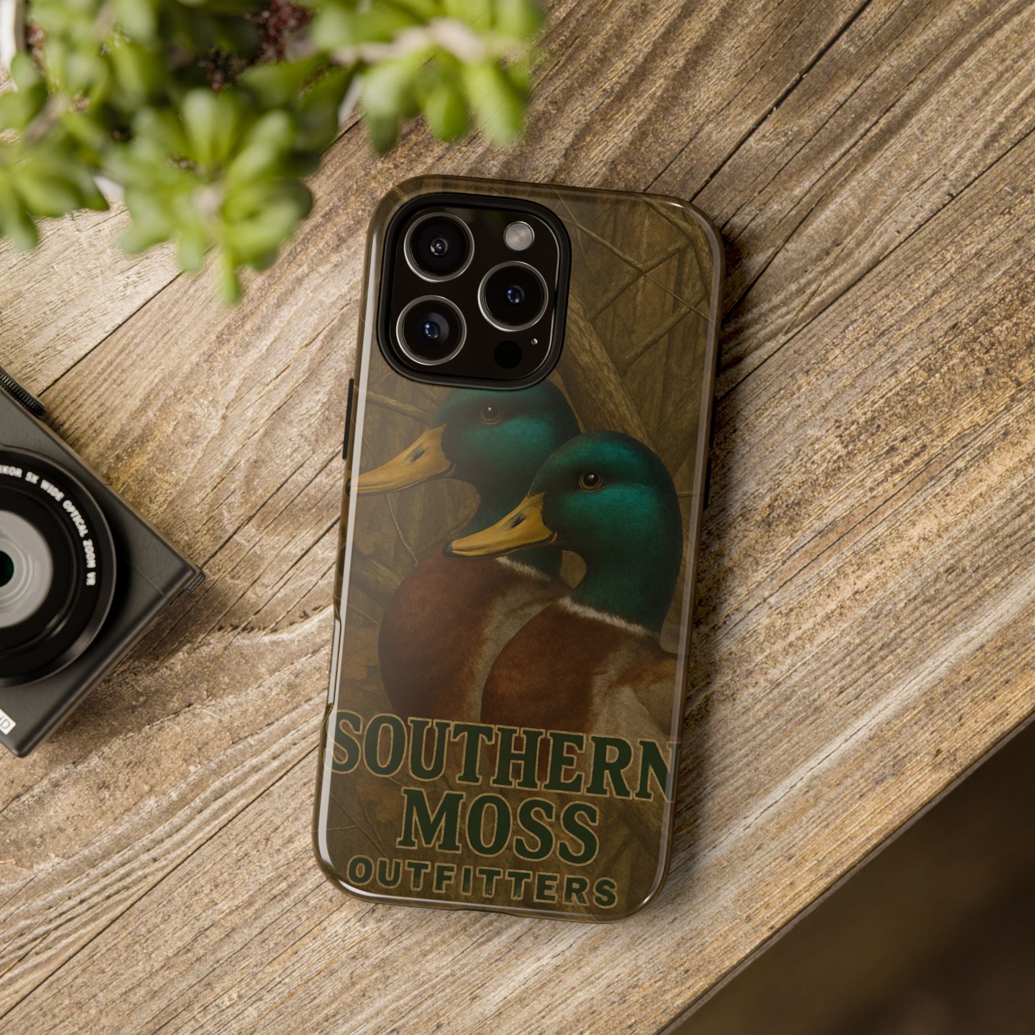 Southern Moss Outfitters Duck Phone Case – Outdoor Hunting Camo Design, Nature Lover Gift, Wildlife Accessories, Outdoor Adventure