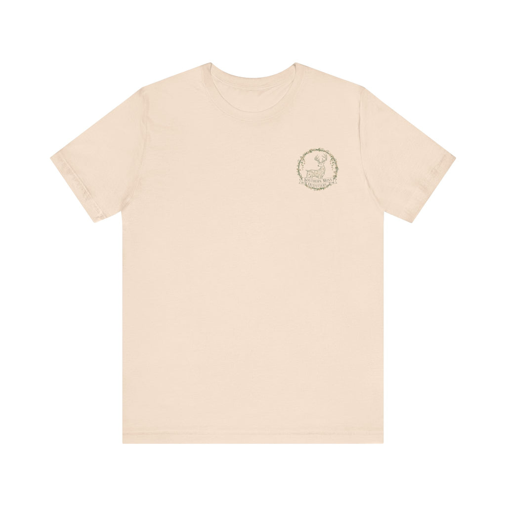 Southern Moss Outfitters Sunflower Graphic Tee Faith, Family & Outdoors Casual Everyday Wear, Gift Idea for Friends,Versatile Style