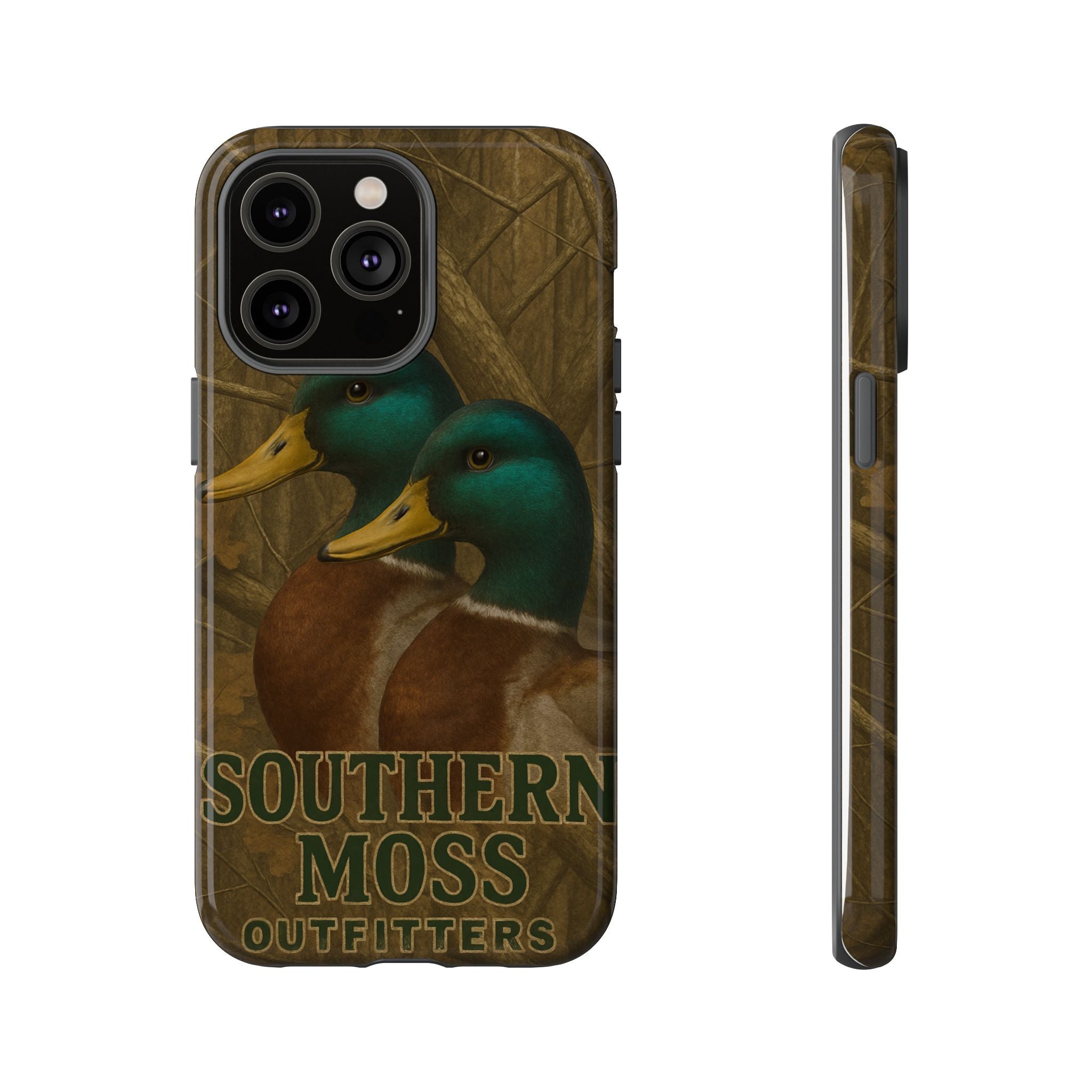 Southern Moss Outfitters Duck Phone Case – Outdoor Hunting Camo Design, Nature Lover Gift, Wildlife Accessories, Outdoor Adventure