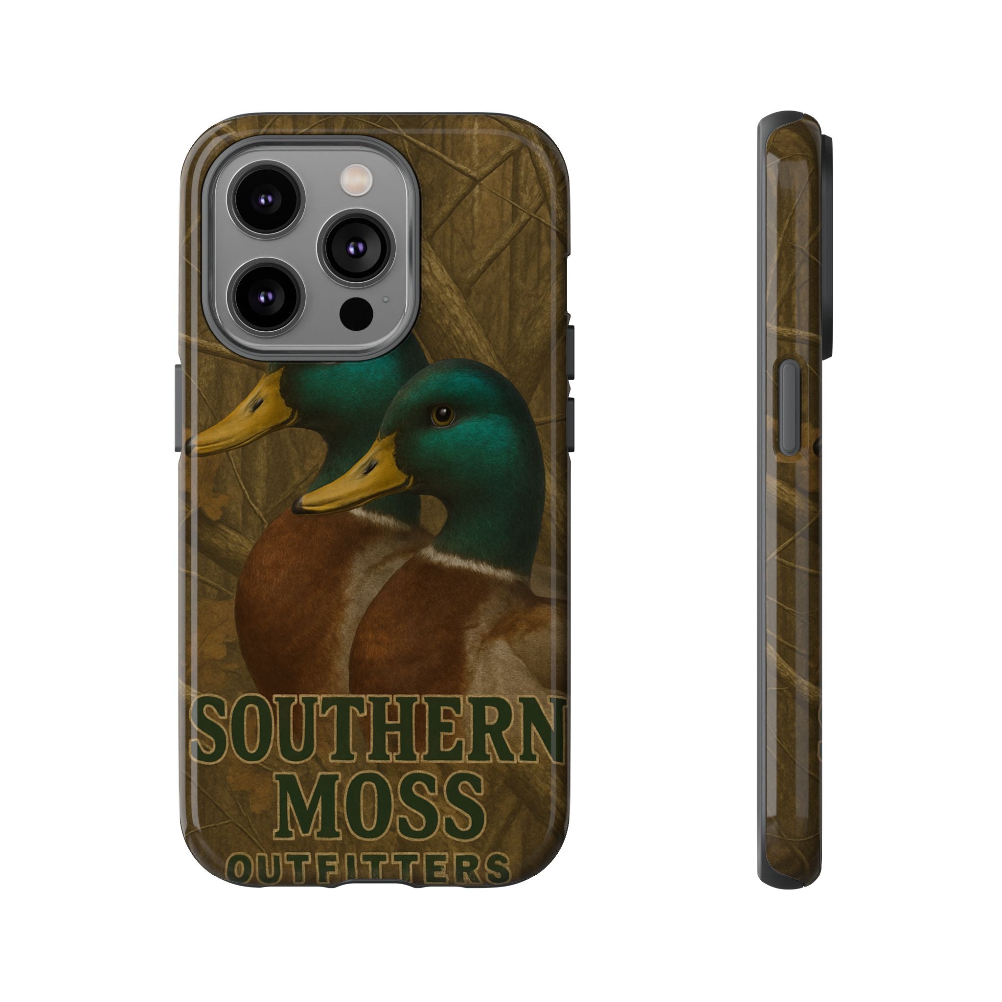 Southern Moss Outfitters Duck Phone Case – Outdoor Hunting Camo Design, Nature Lover Gift, Wildlife Accessories, Outdoor Adventure