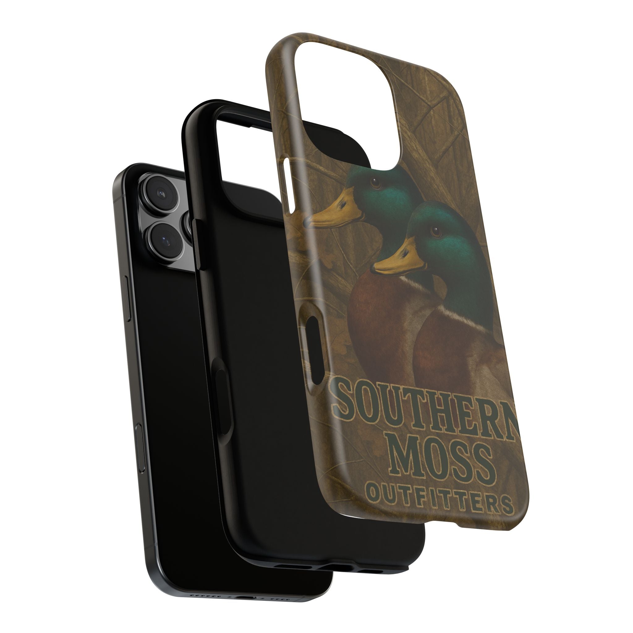 Southern Moss Outfitters Duck Phone Case – Outdoor Hunting Camo Design, Nature Lover Gift, Wildlife Accessories, Outdoor Adventure