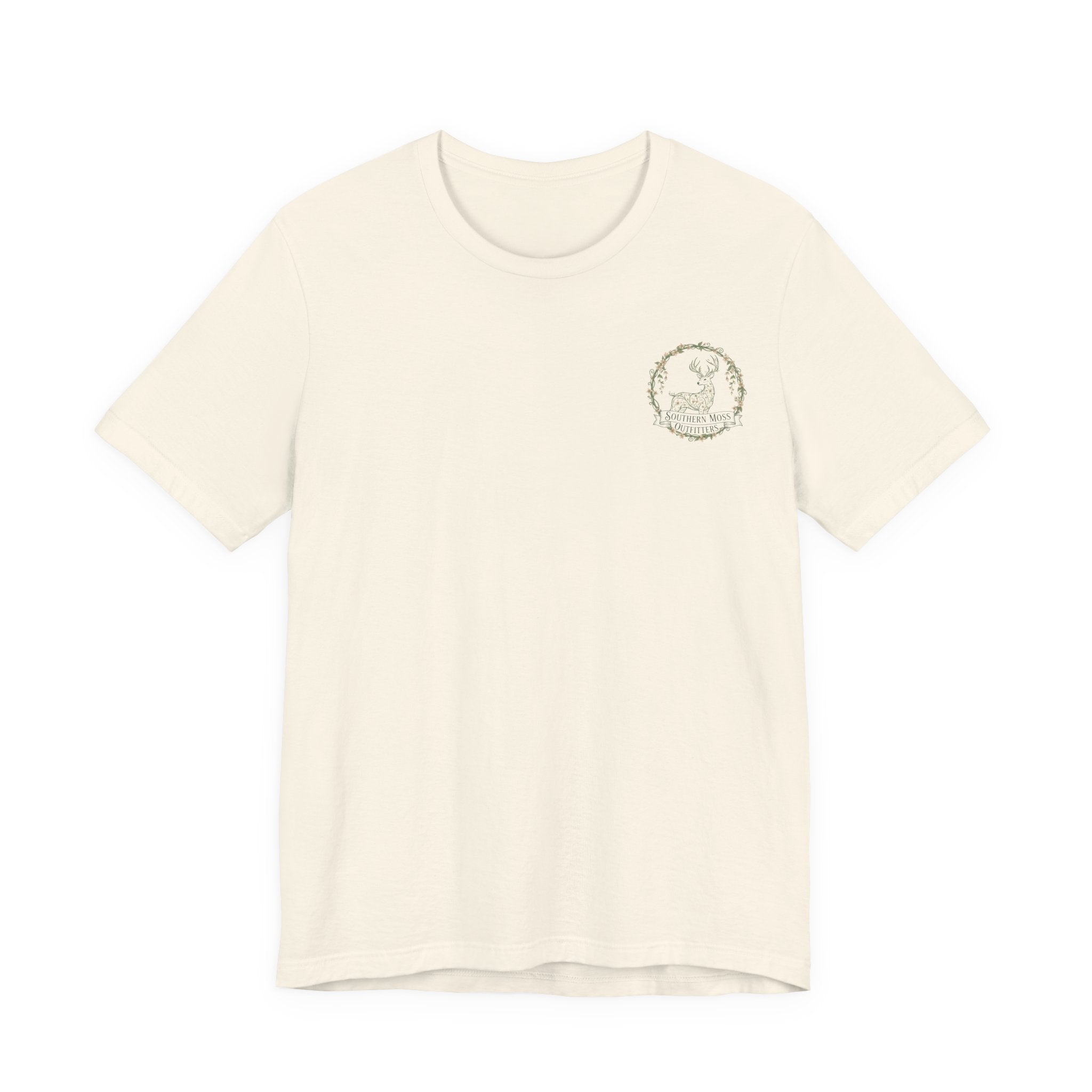 Southern Moss Outfitters Sunflower Graphic Tee Faith, Family & Outdoors Casual Everyday Wear, Gift Idea for Friends,Versatile Style